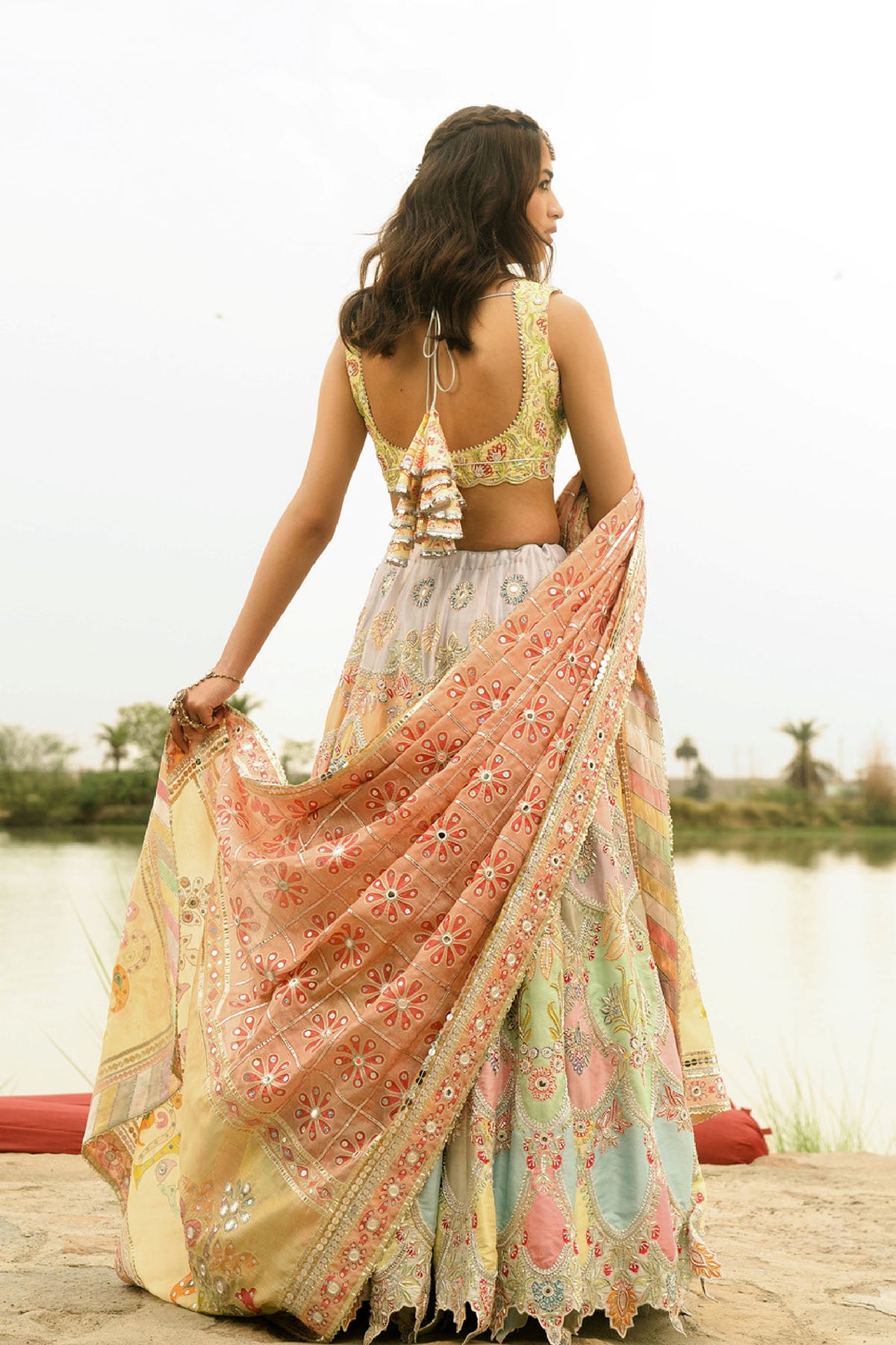 Mayyur Lehenga set