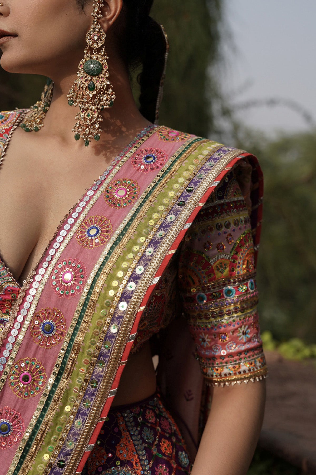 Mayyur Lehenga set