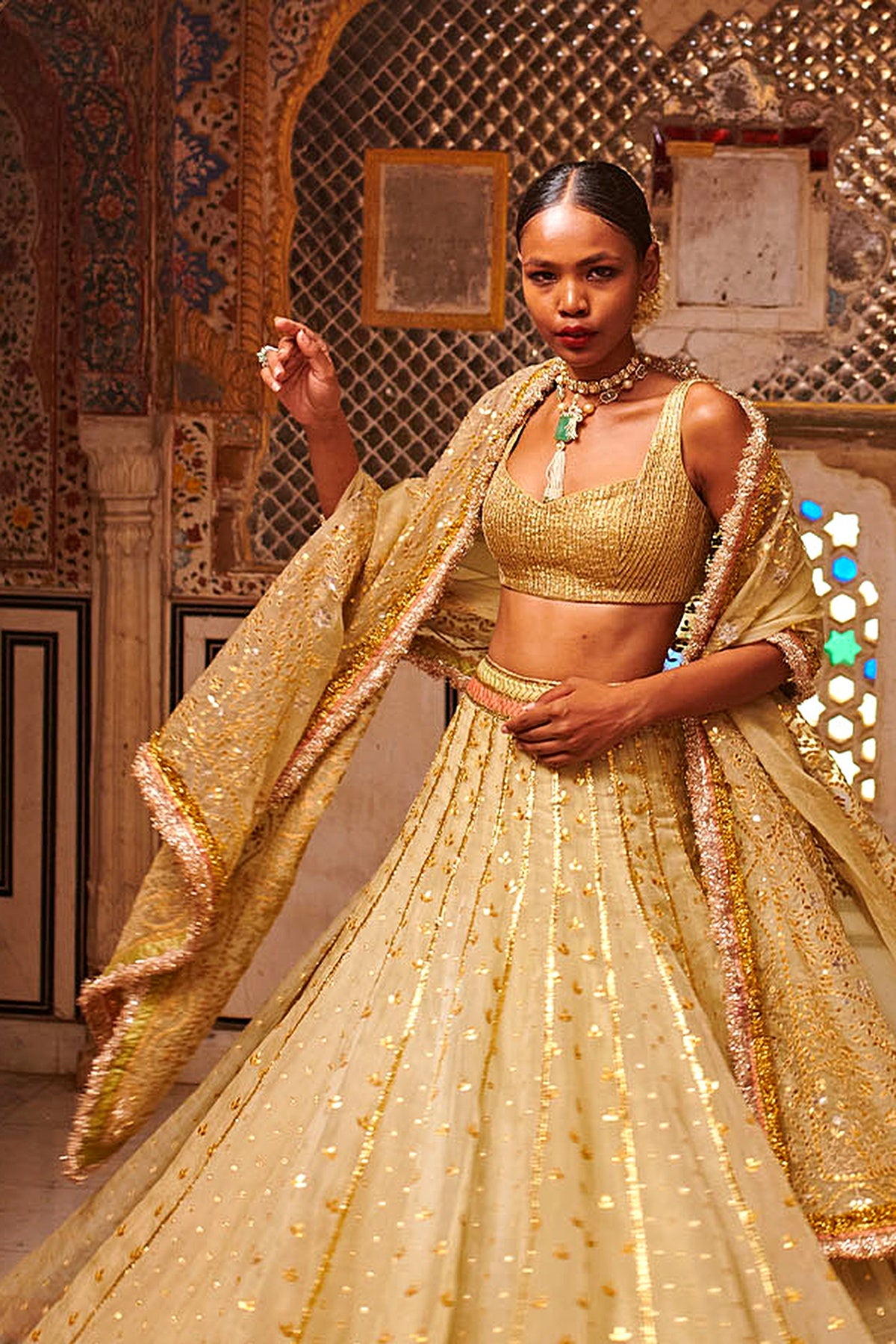 Lehja Lehenga Set