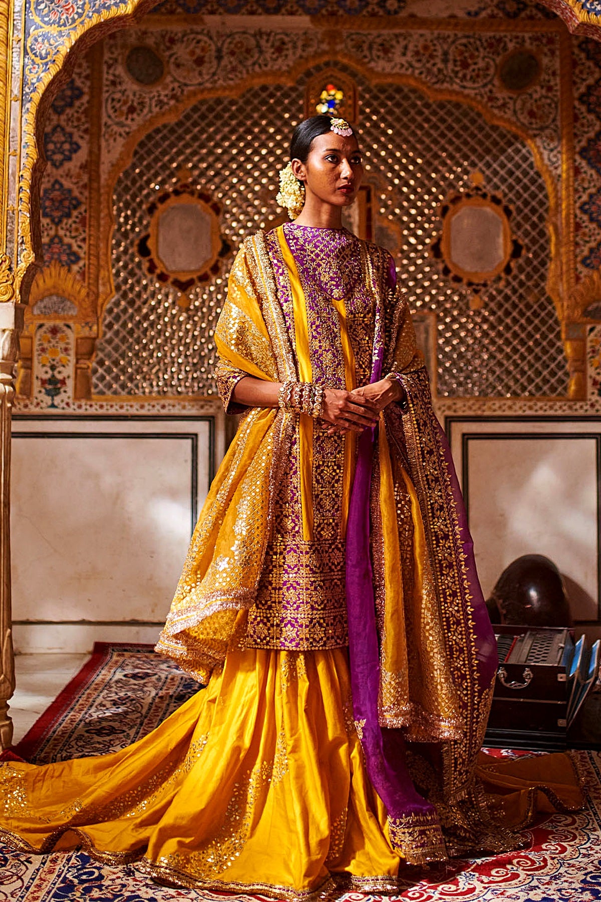Taaber Sharara Set- A