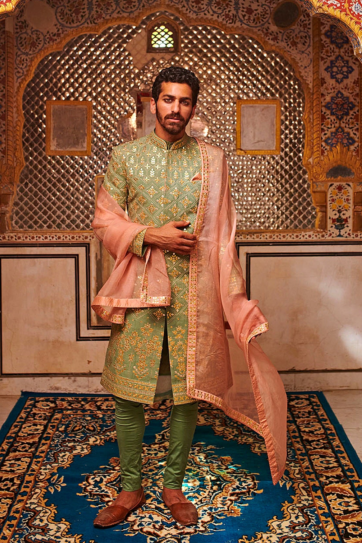 Suraj Mukhi Sherwani Set