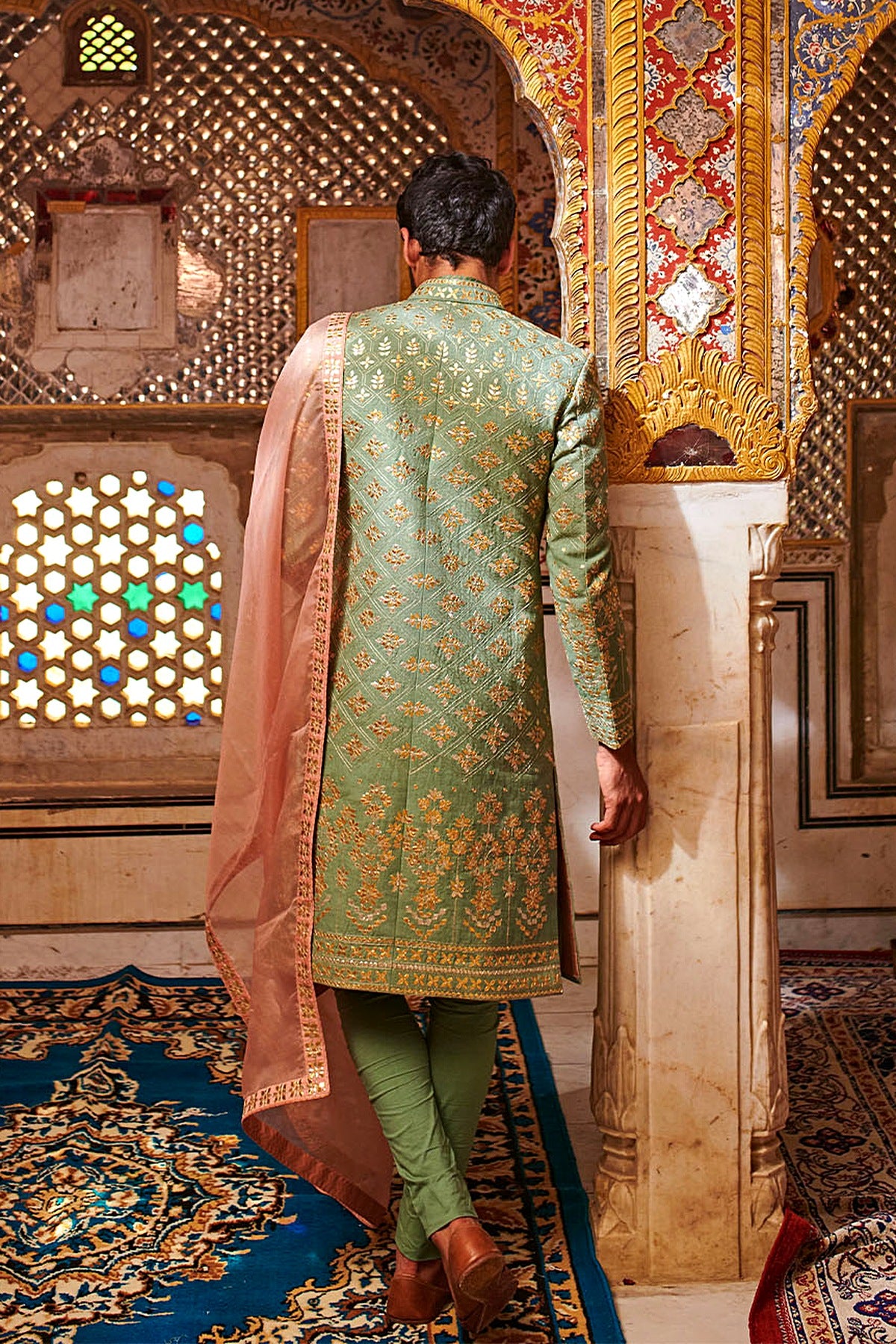 Suraj Mukhi Sherwani Set