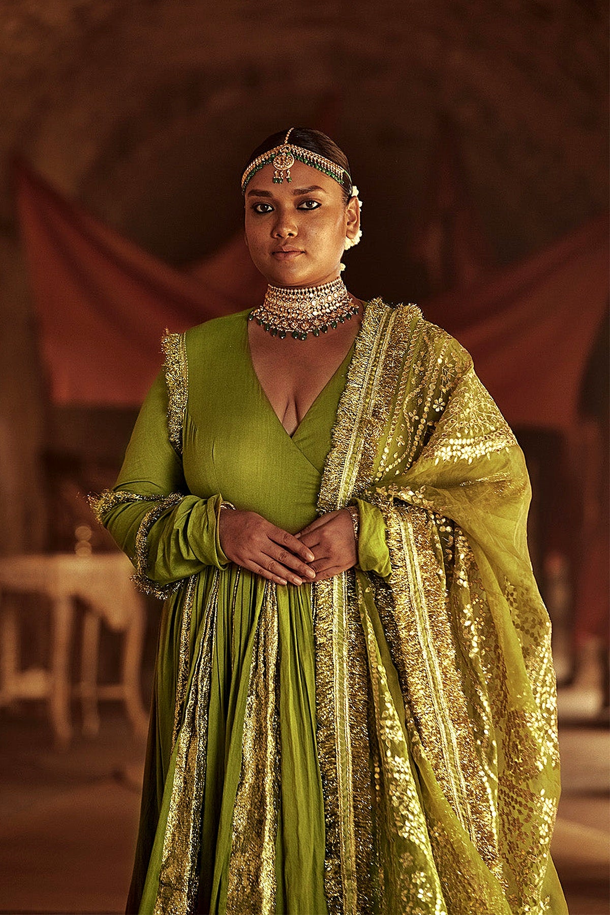 Taheera Angrakha Set