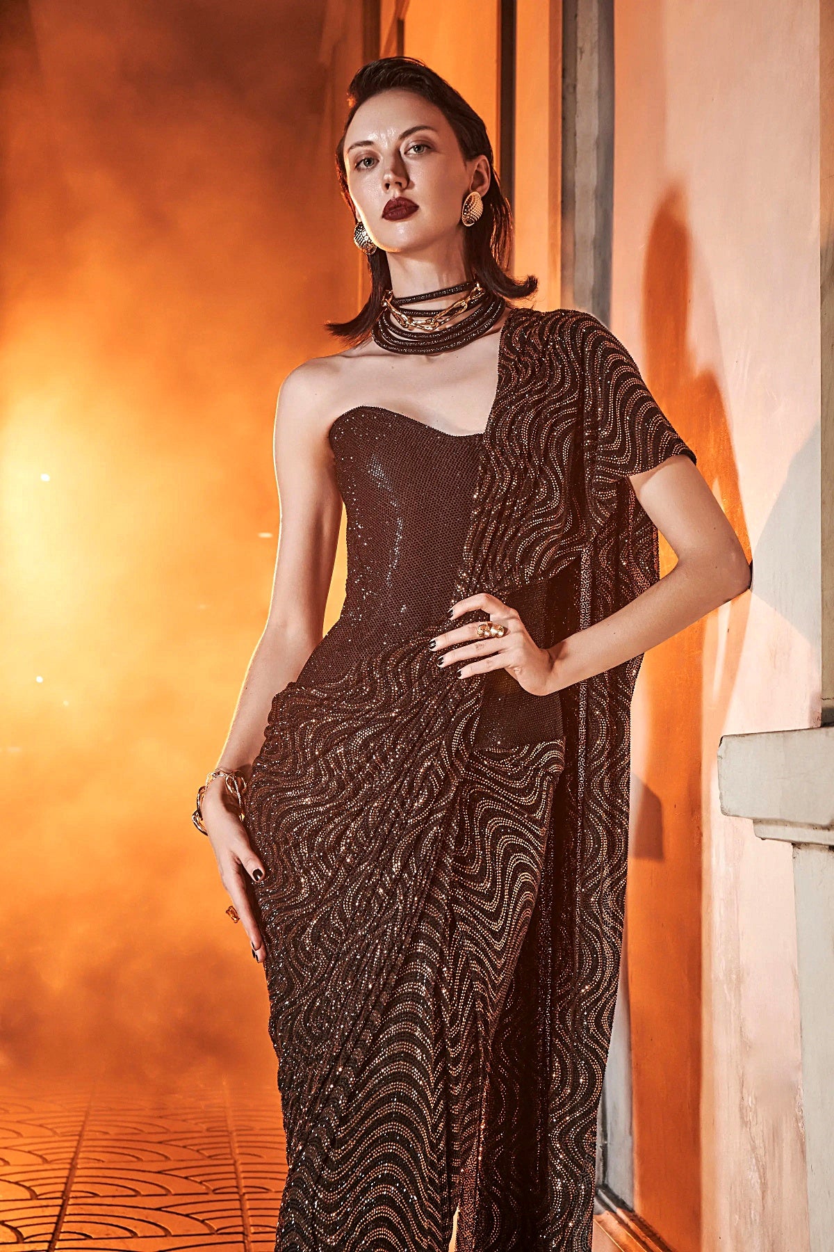 Marquise Saree Set