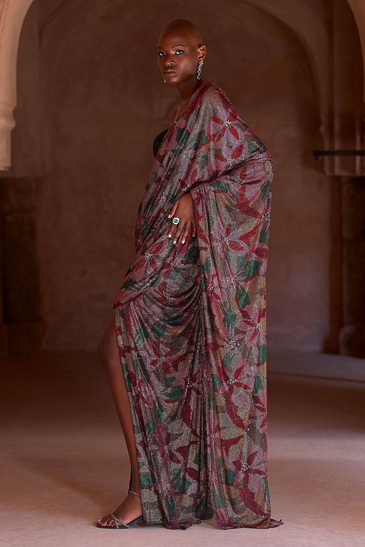 Yasmeen Corset Saree Set