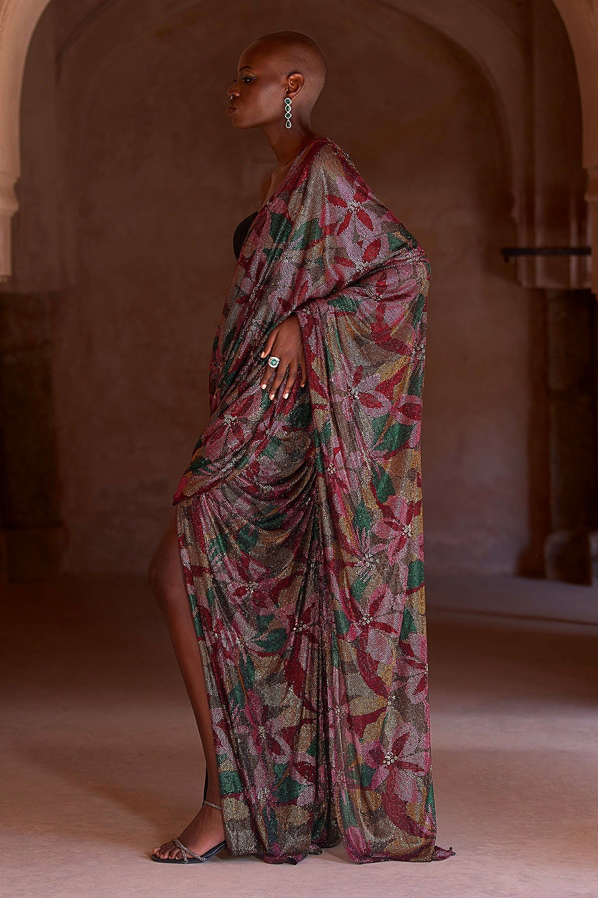 Yasmeen Corset Saree Set