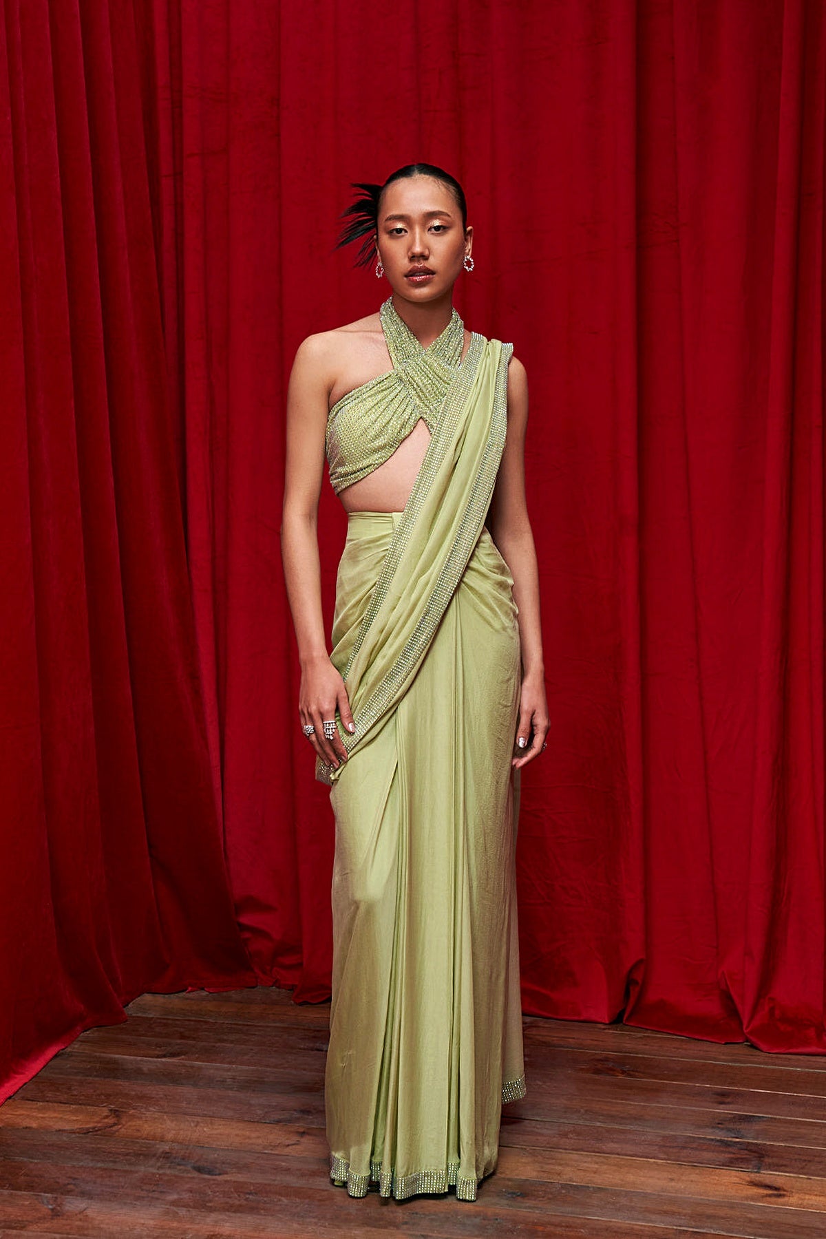 Cabaret Saree Set