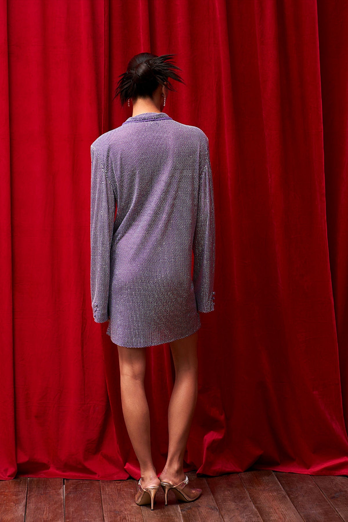 Periwinkle Jacket Dress