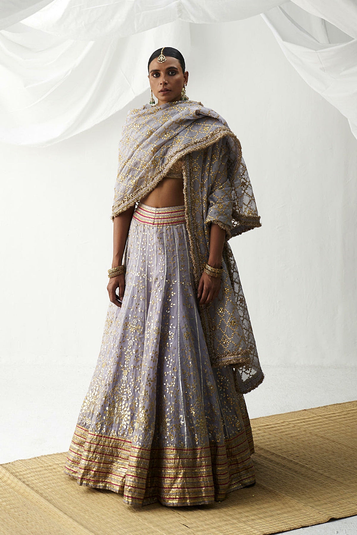Surmayi Lehenga Set