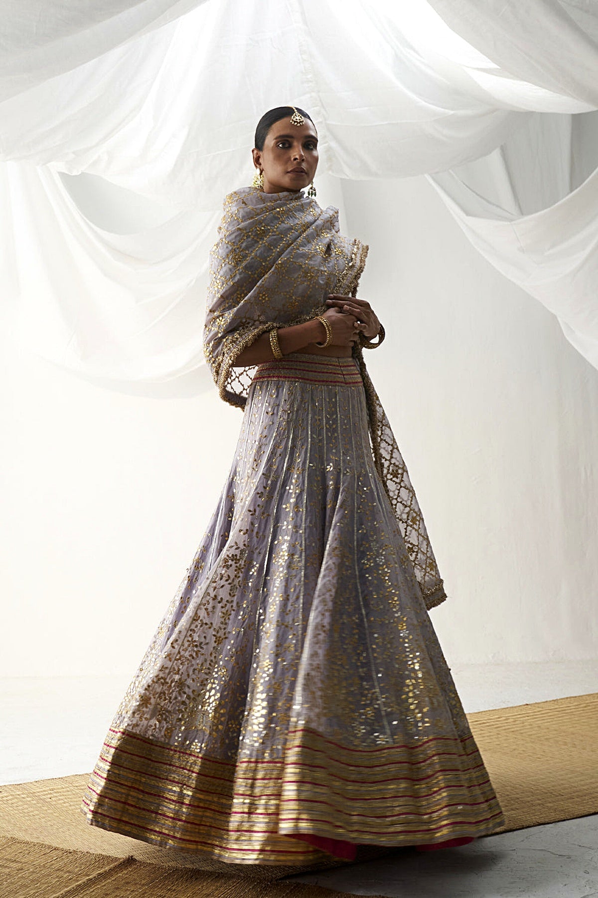Surmayi Lehenga Set