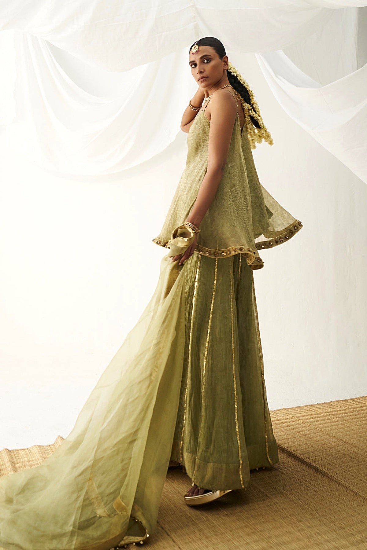 Kerani Sharara Set