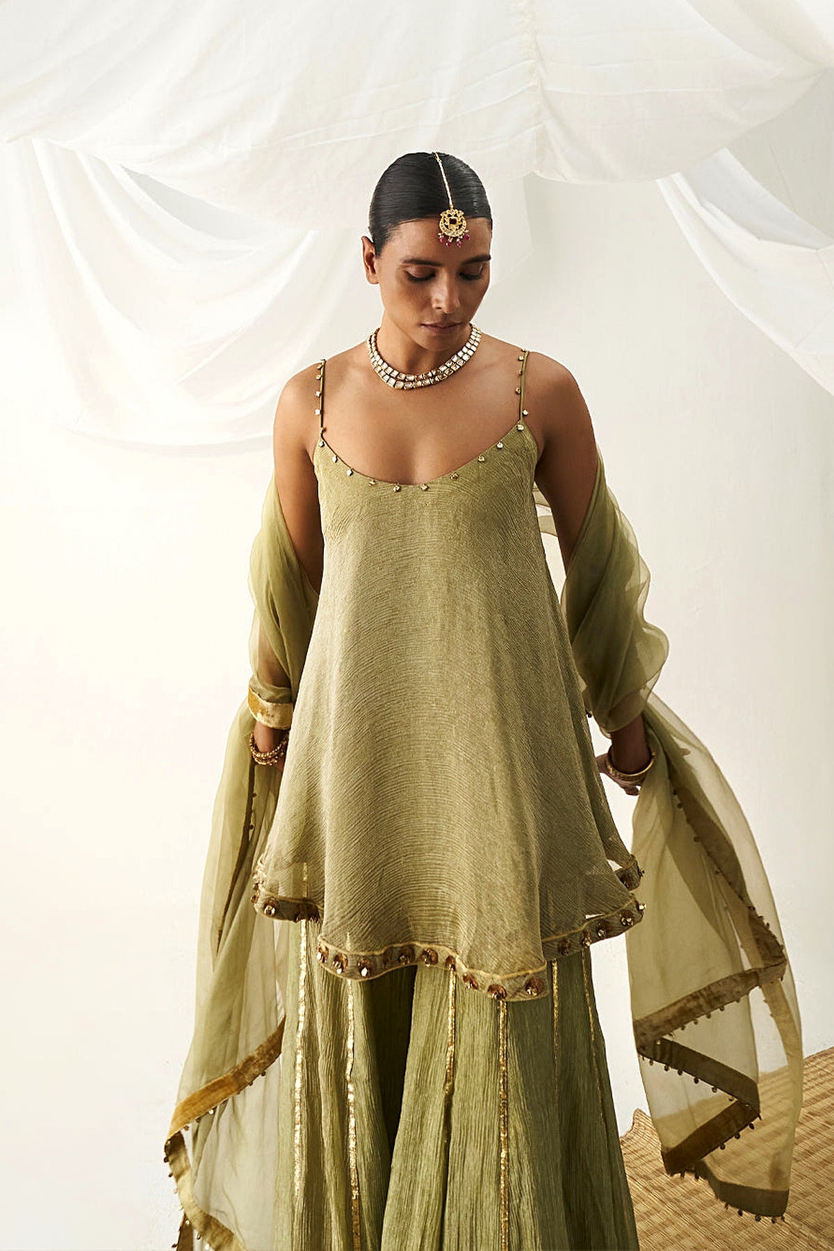 Kerani Sharara Set