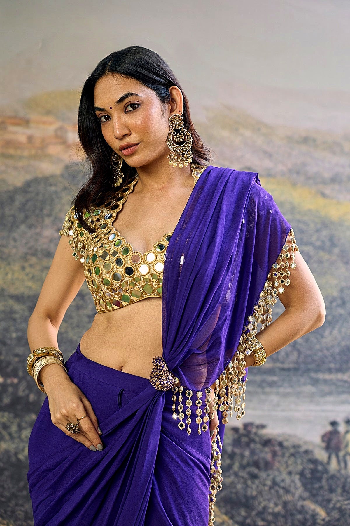 Ruhani Saree Set