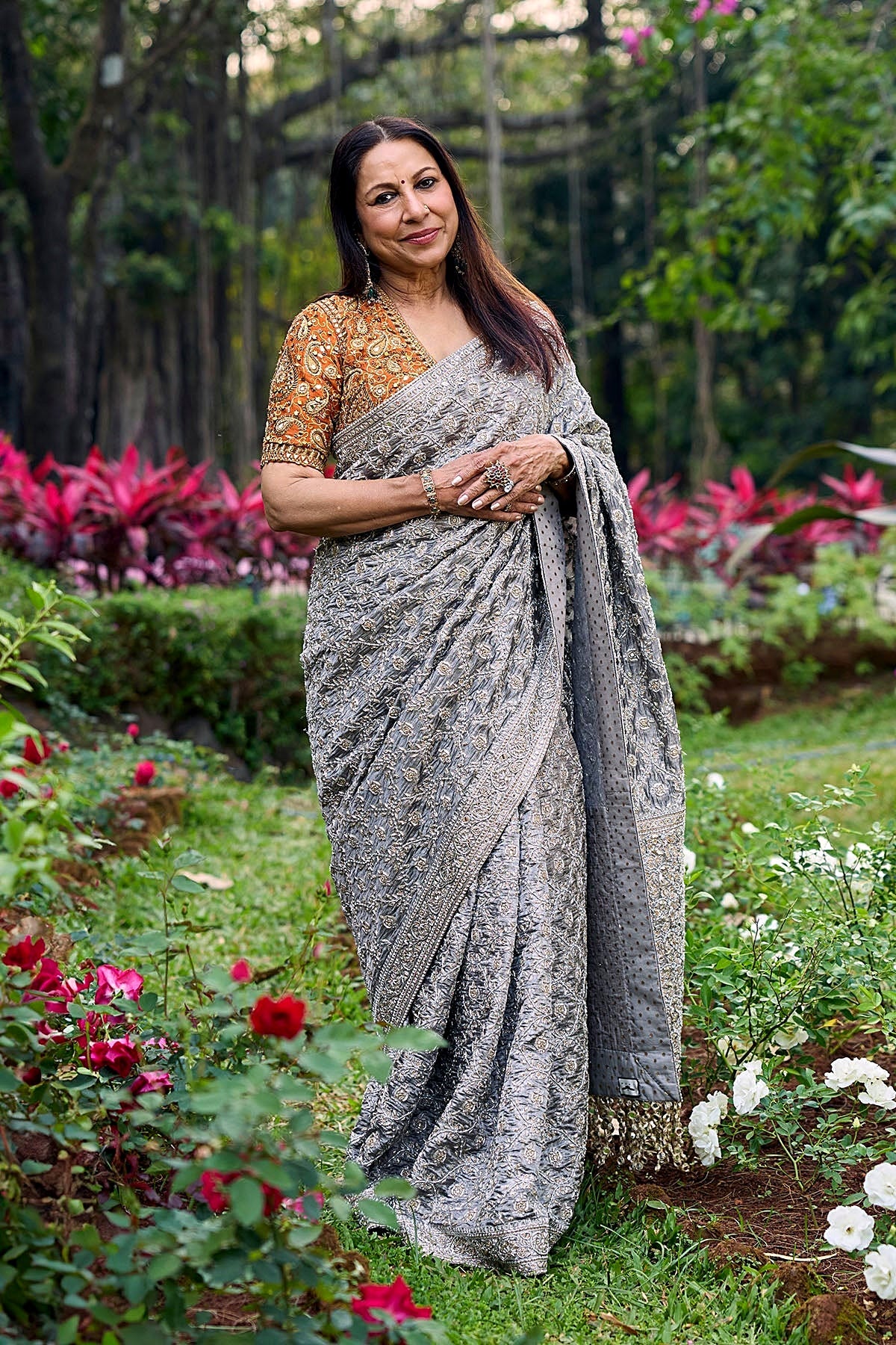 Chandi Rang Heritage Saree Set
