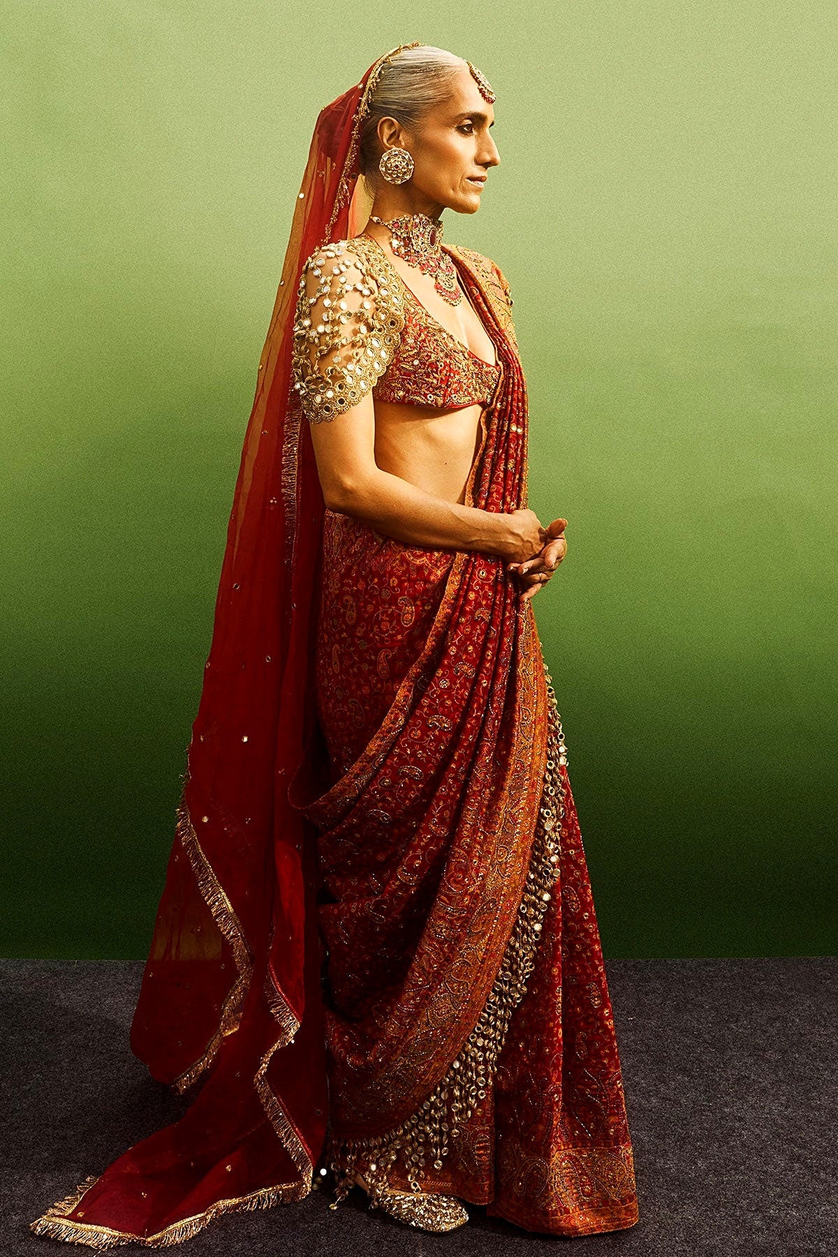 Agni Jamawaar Saree Set