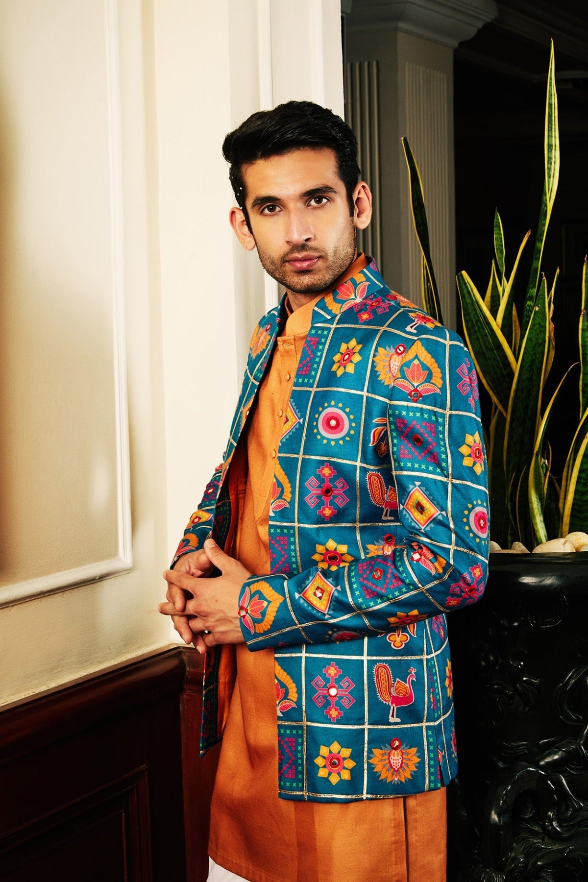 Isad Kurta and Jacket Set