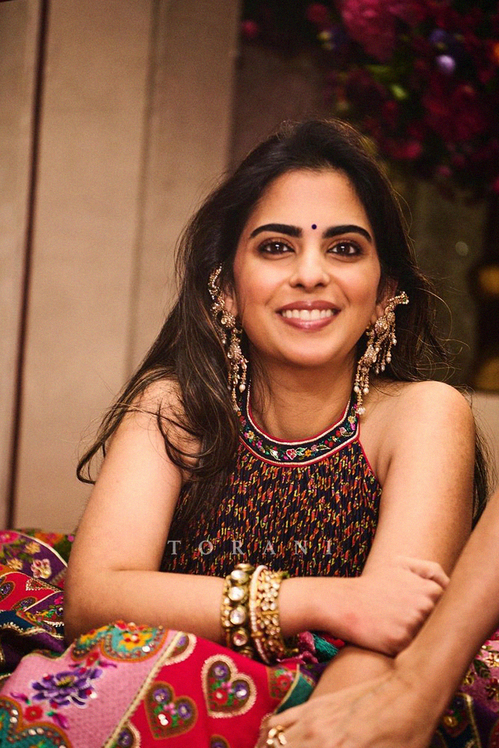 Isha Ambani In Our Custom Dil-Rang Jharonka Lehenga Set