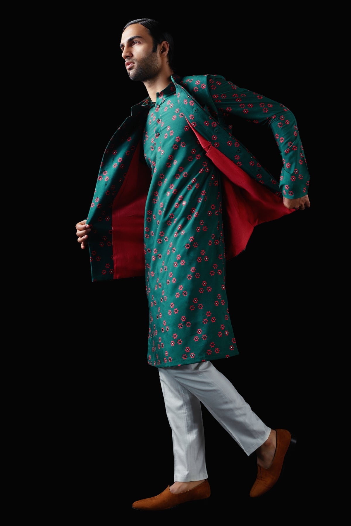 Itra Kurta & Pant Set with Bandhi