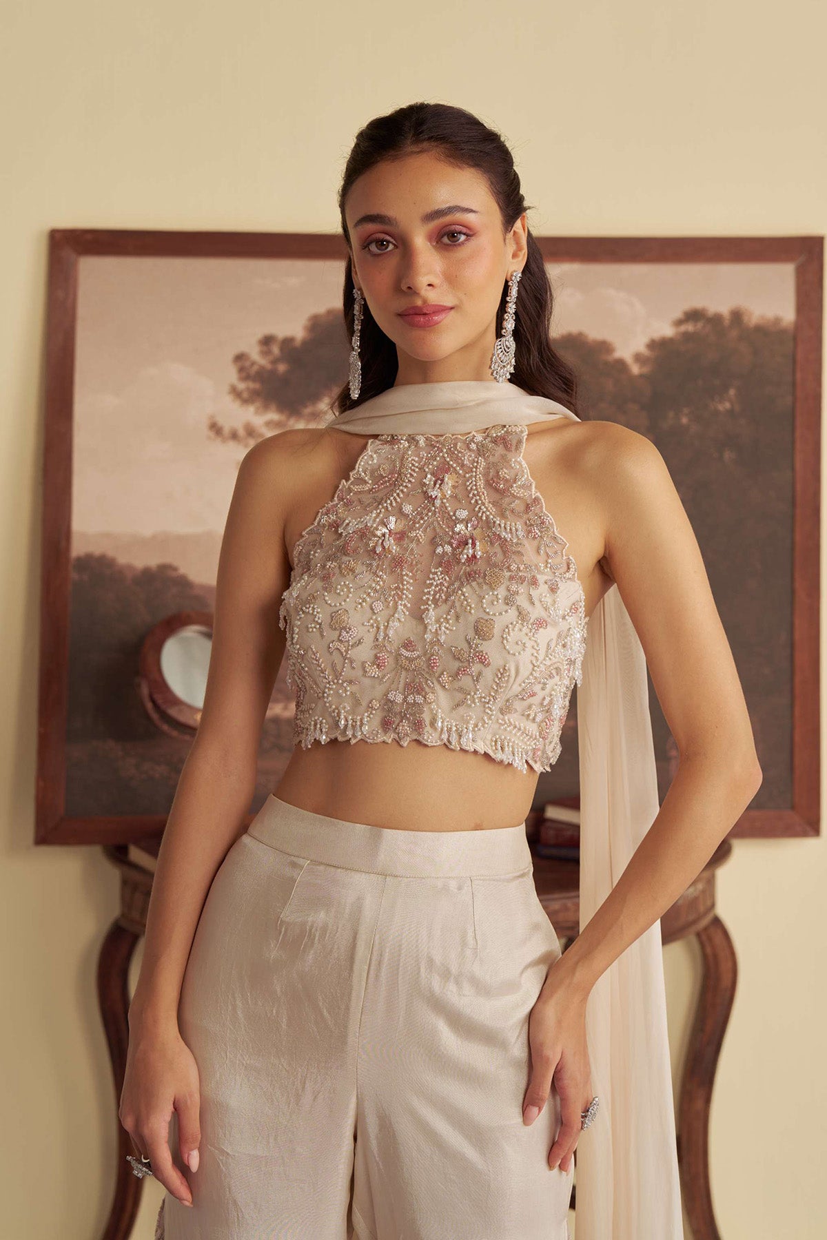Ivory Mirage kurta set