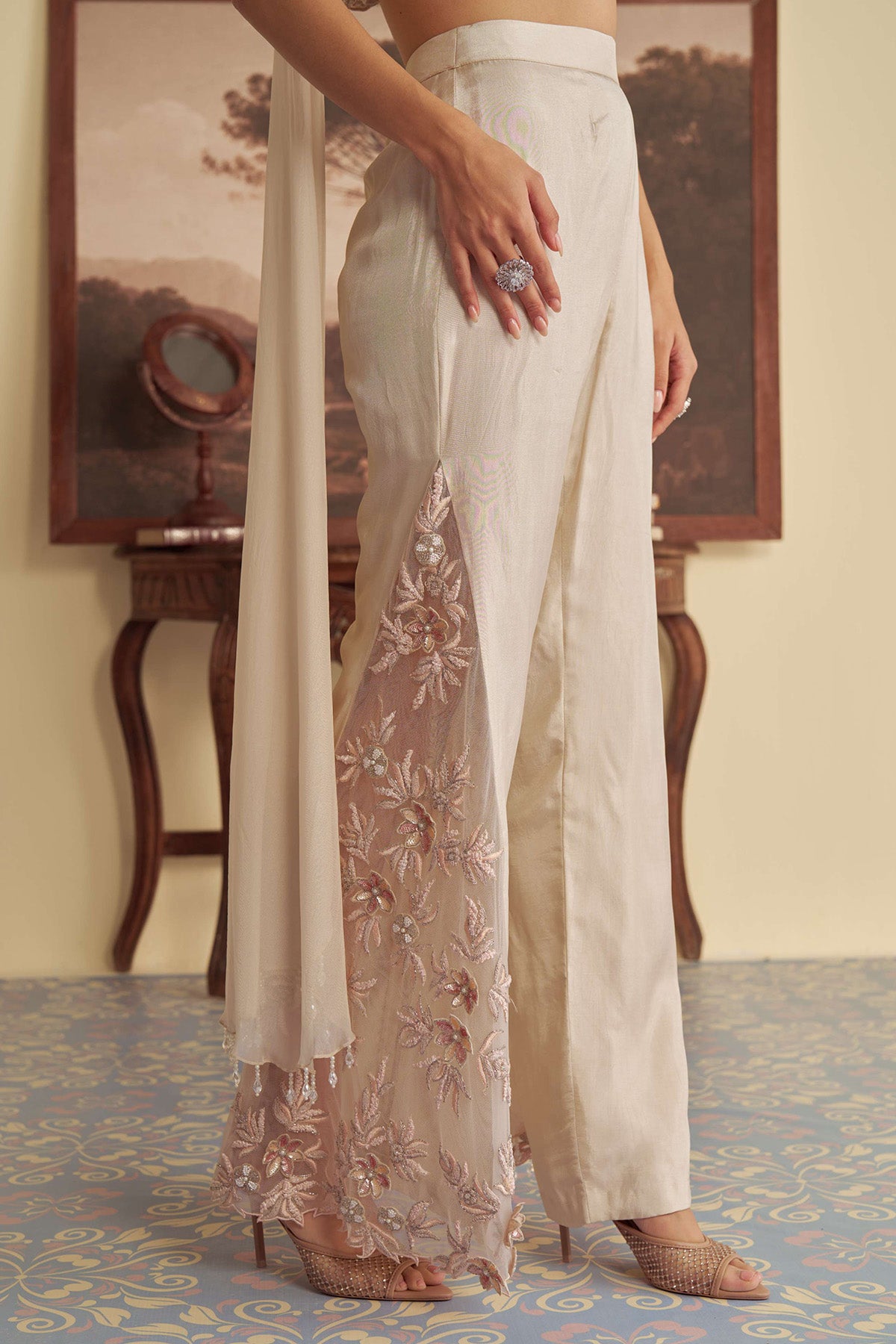 Ivory Mirage kurta set