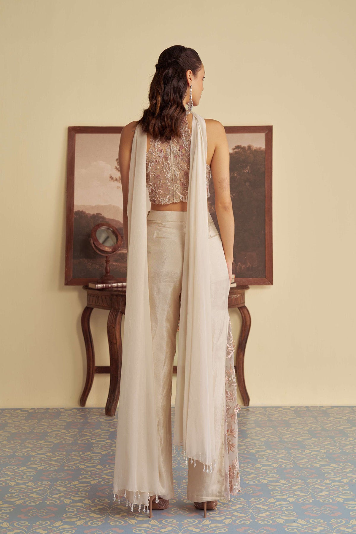 Ivory Mirage kurta set
