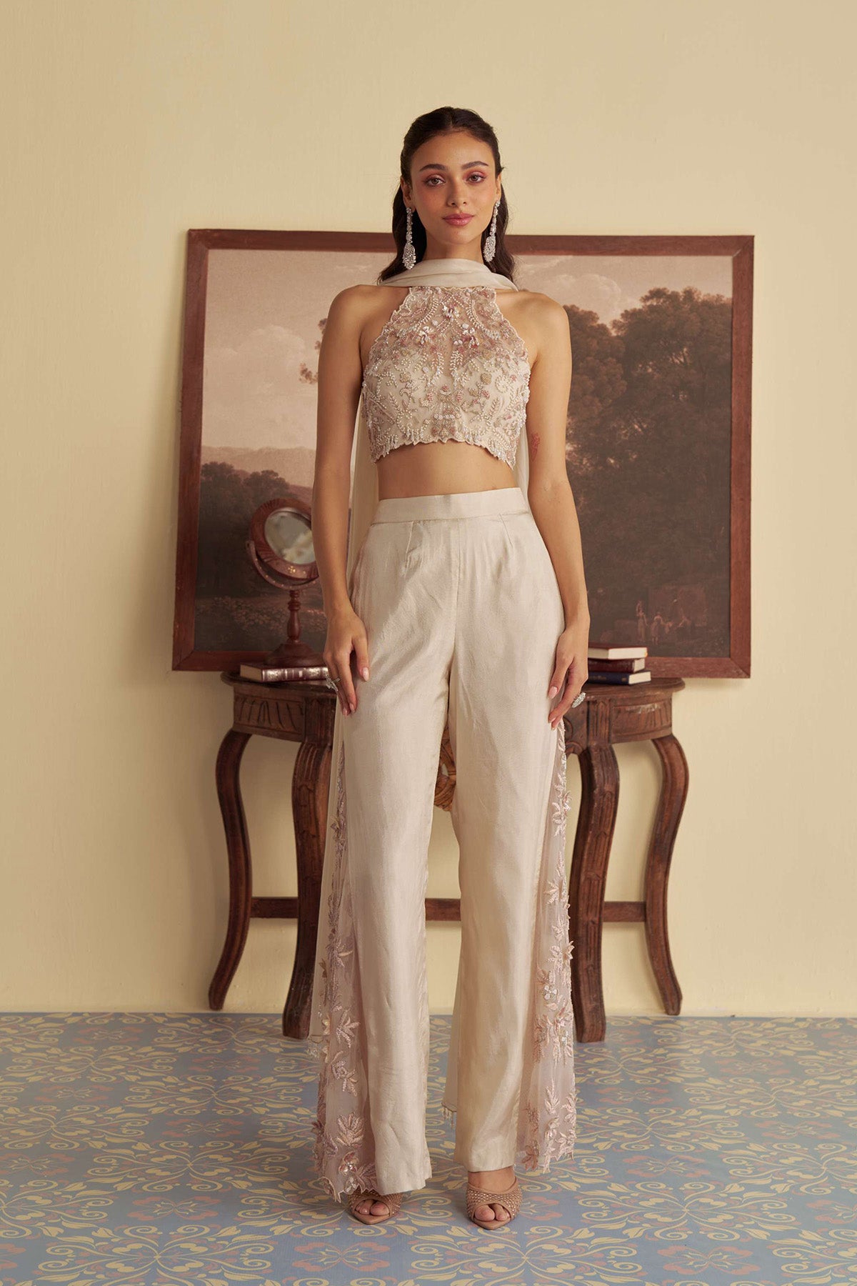 Ivory Mirage kurta set