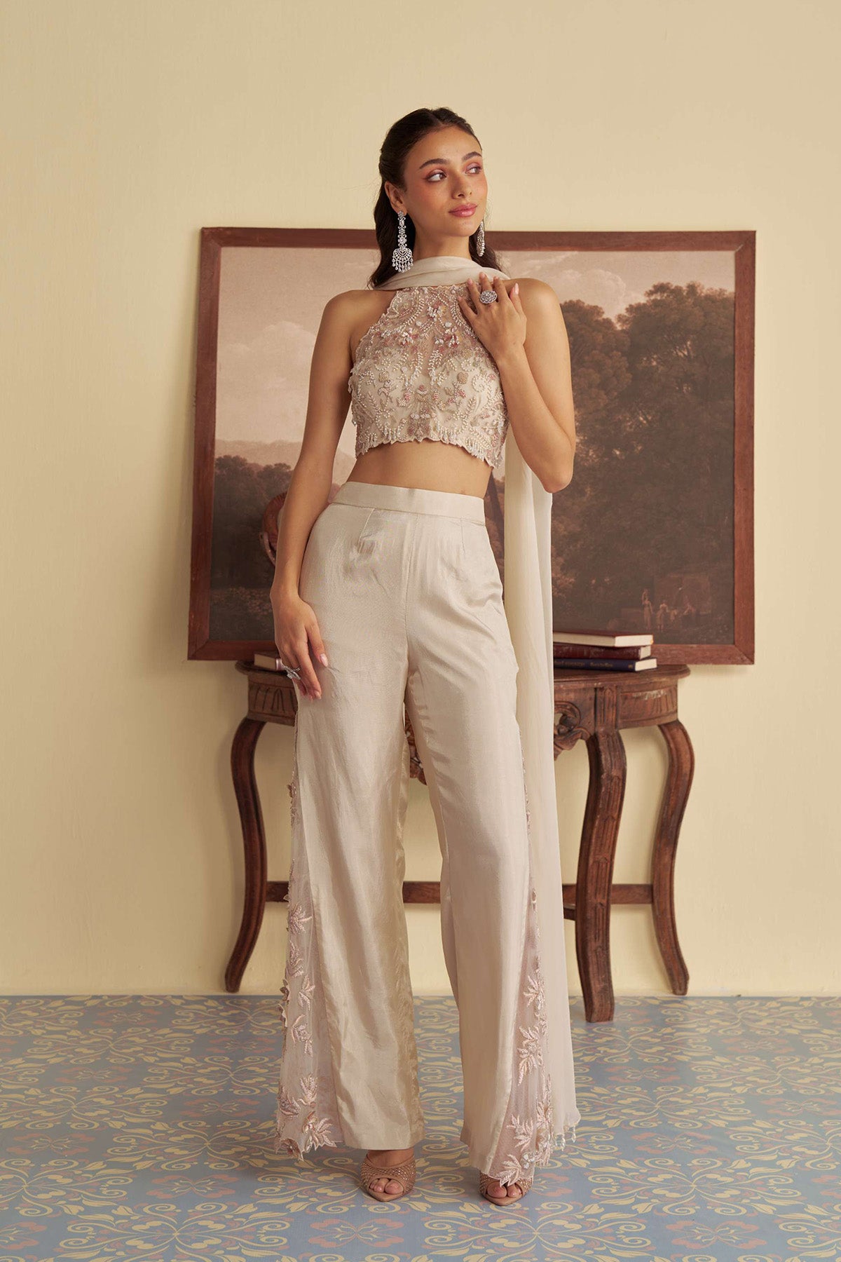 Ivory Mirage kurta set