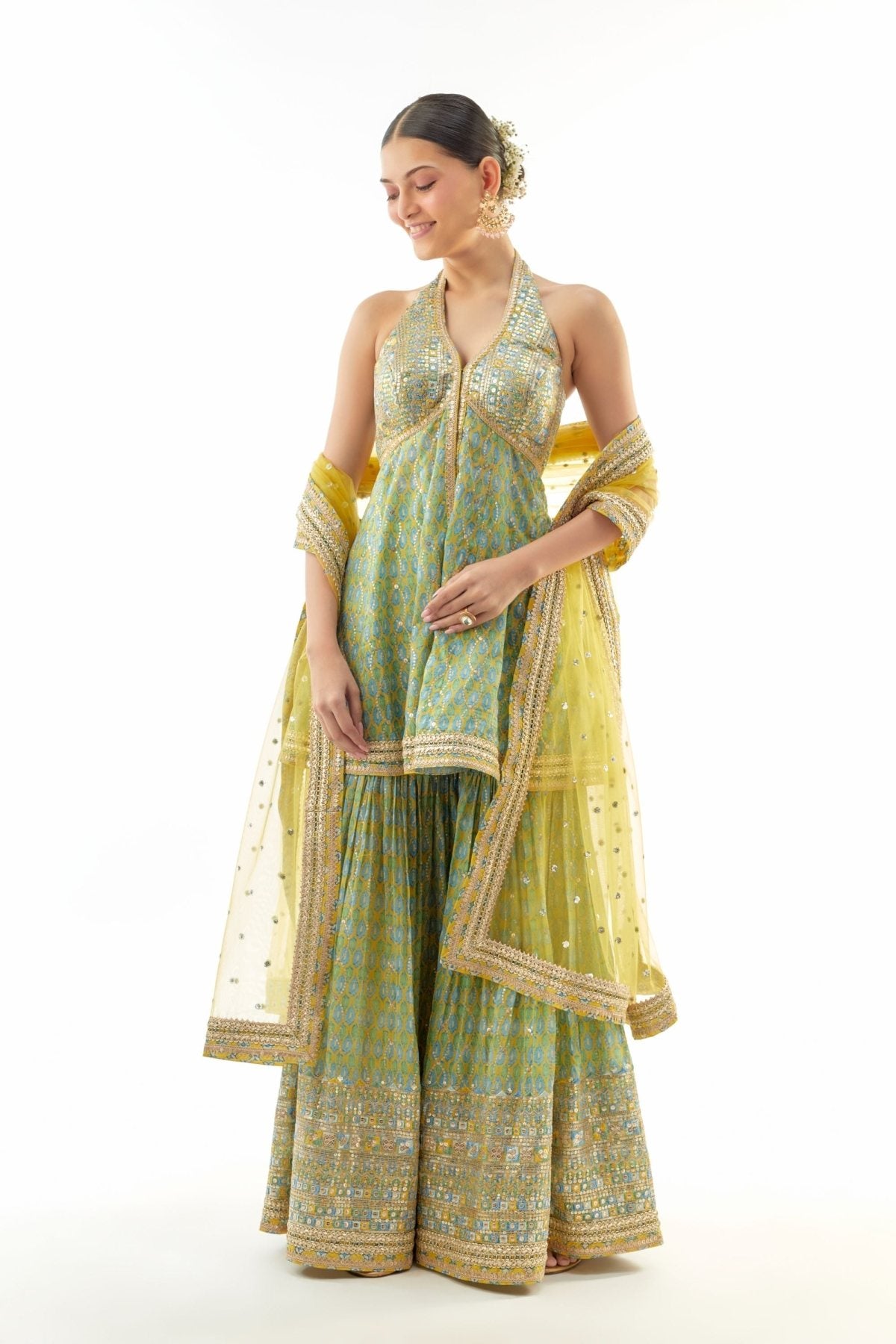 Janhavi Peplum Set