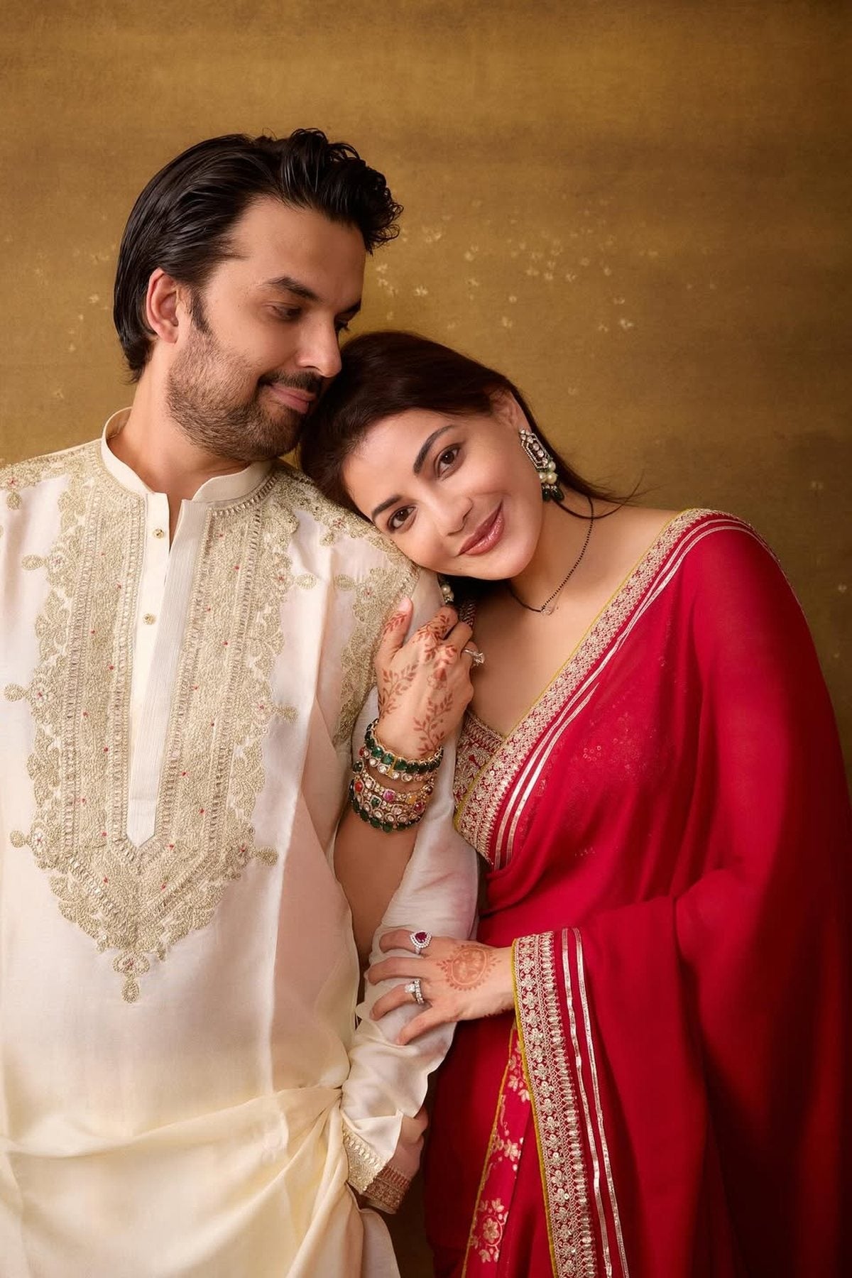 Kajal Aggarwal in Zohra Saree Set