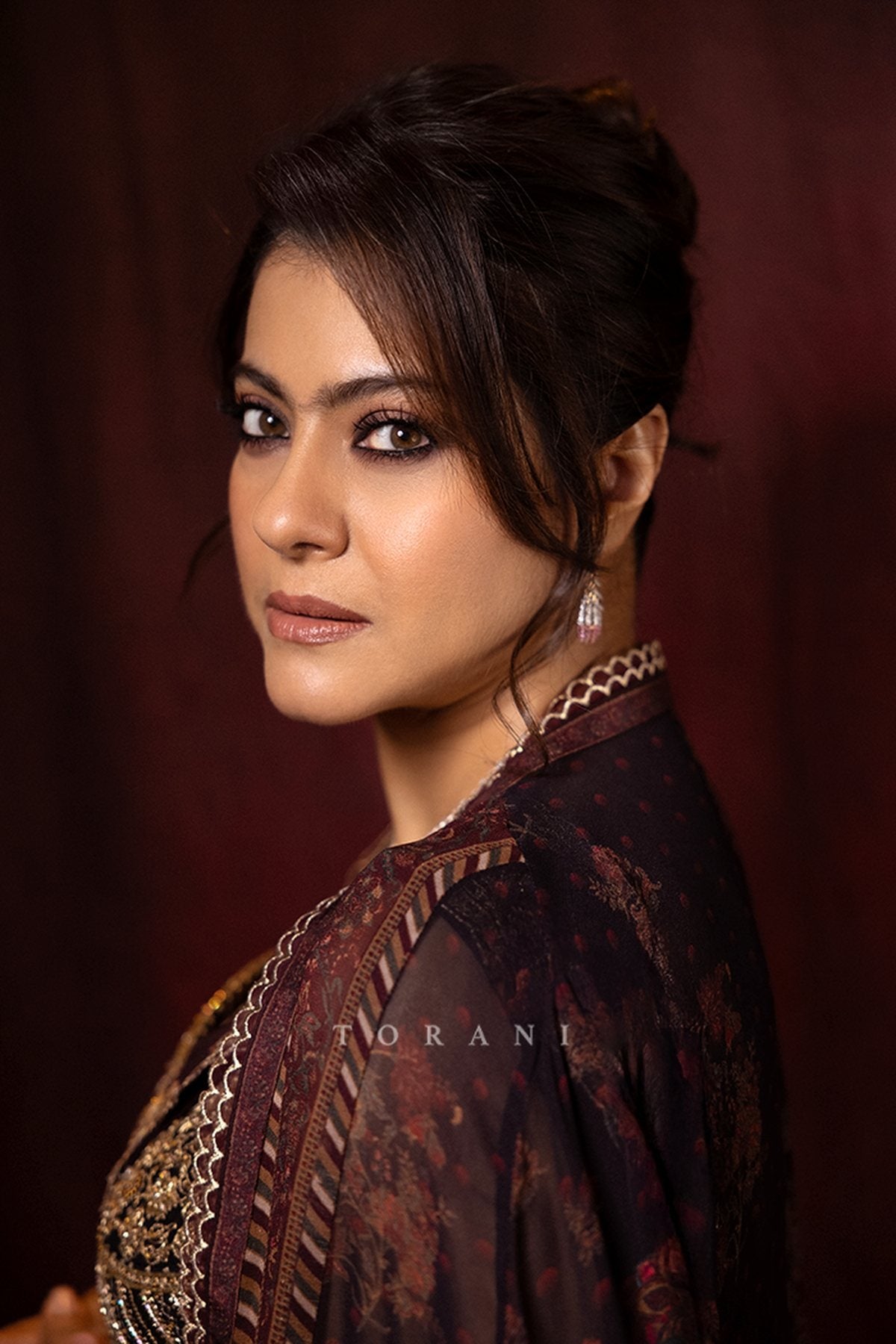Kajol Devgan in our Farishti Zareen Saree Set