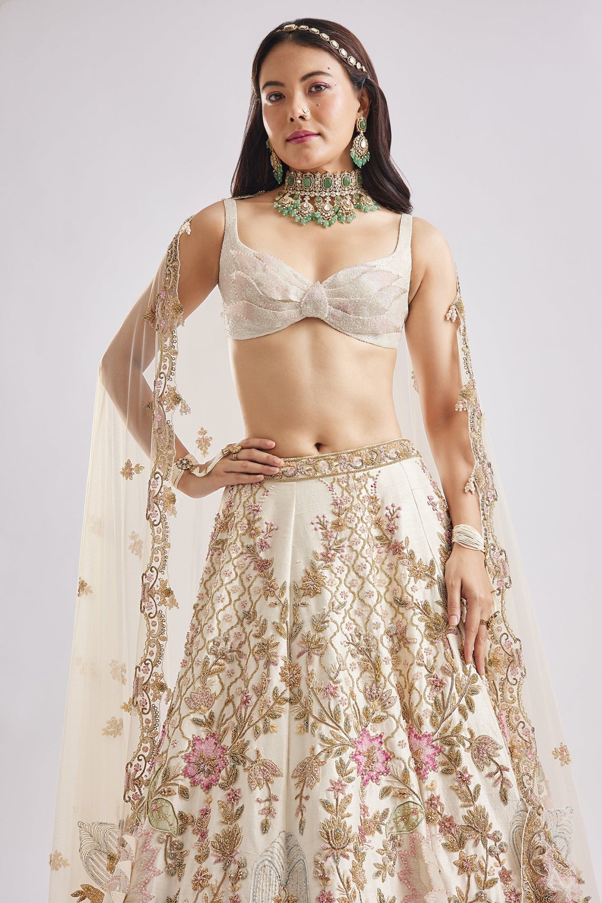 The Regal Off White Bridal Masterpiece
