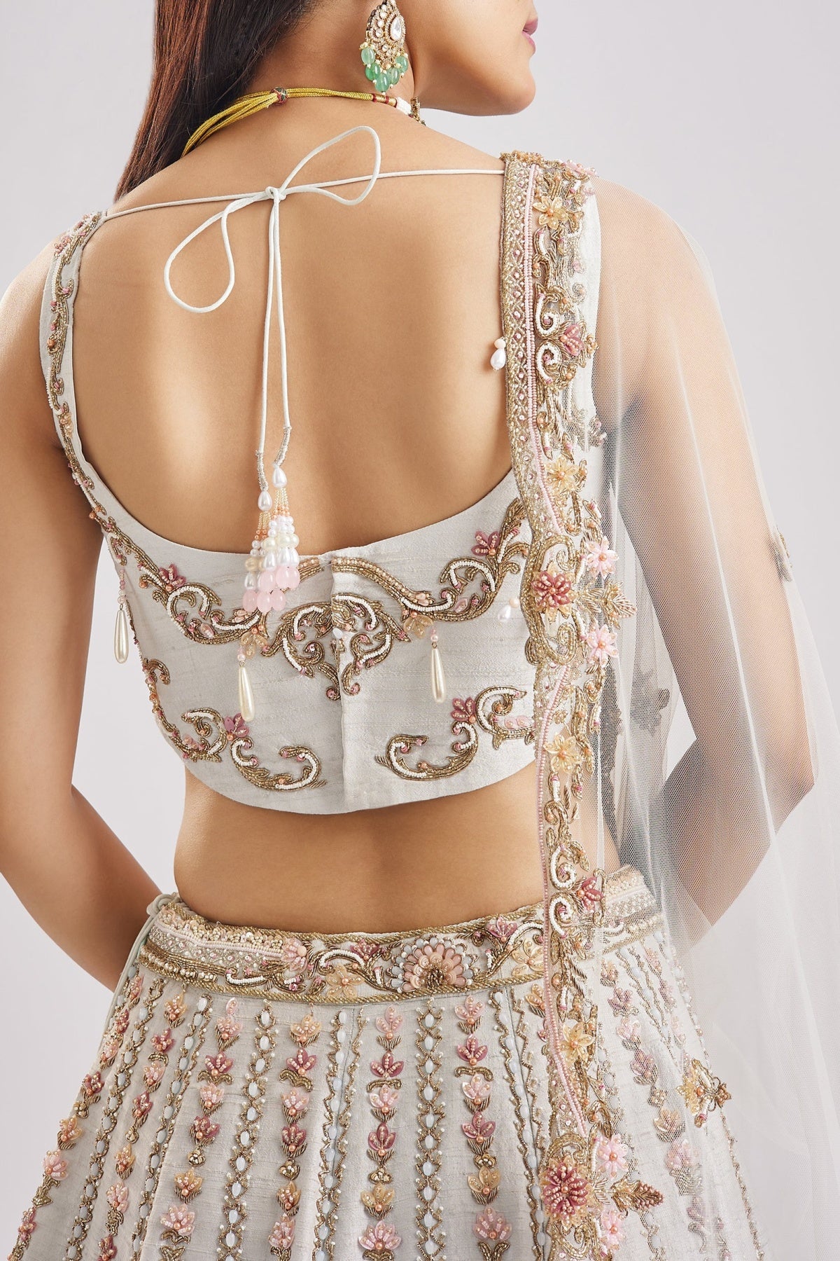 Powder Blue Corset Bridal Vision