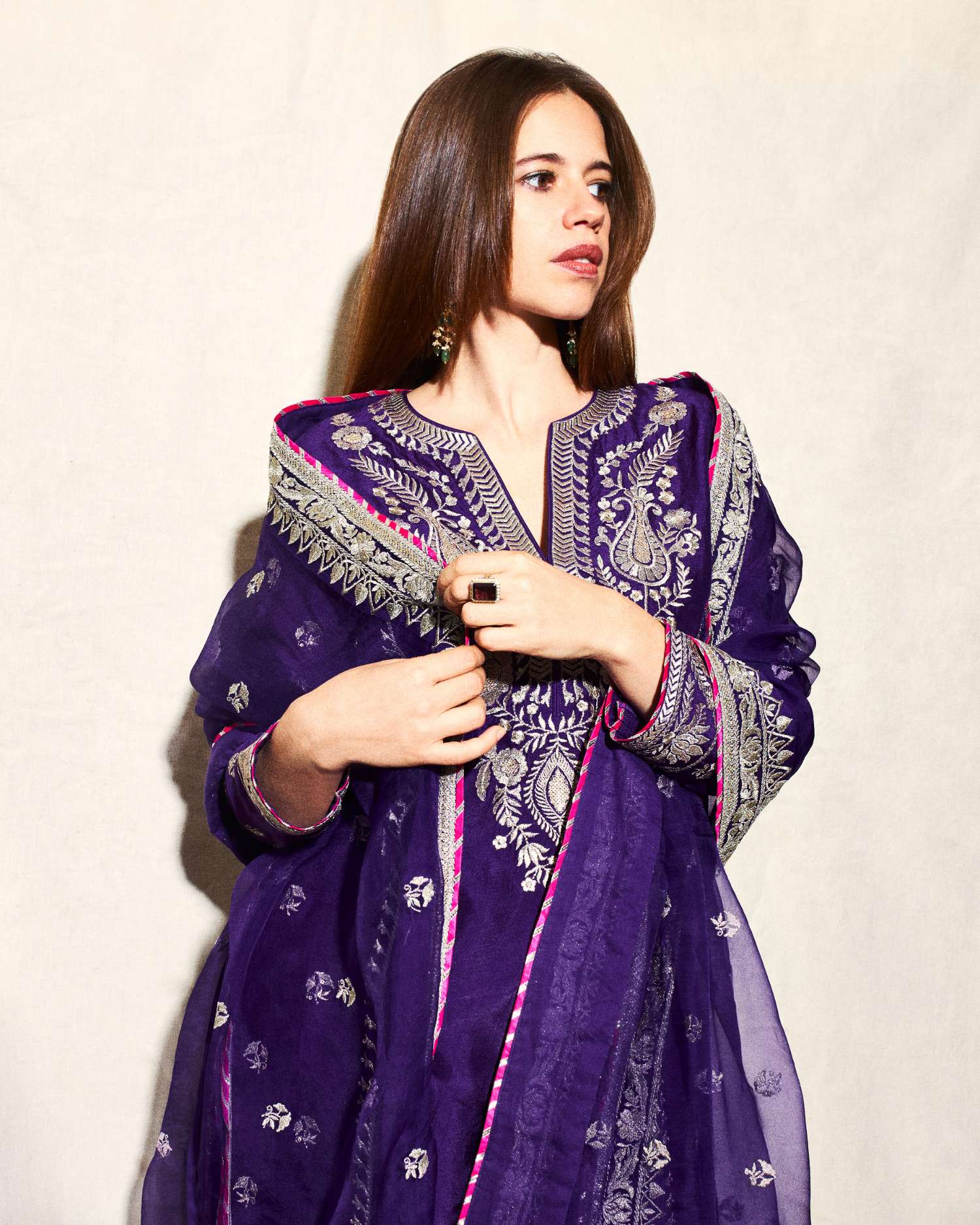 Kalki Koechlin in Golconda Amaya Palazzo Set