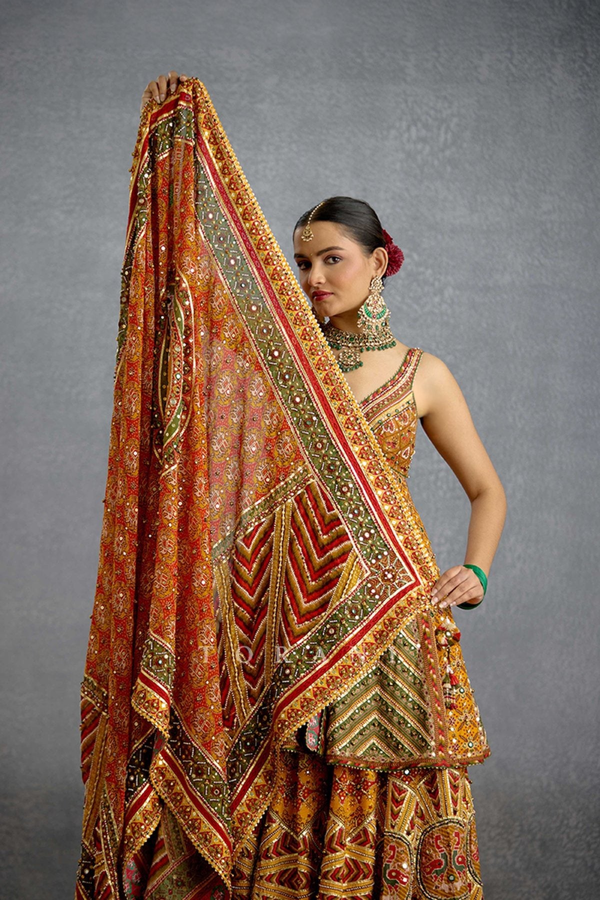 Kanak Patola Sharara Set