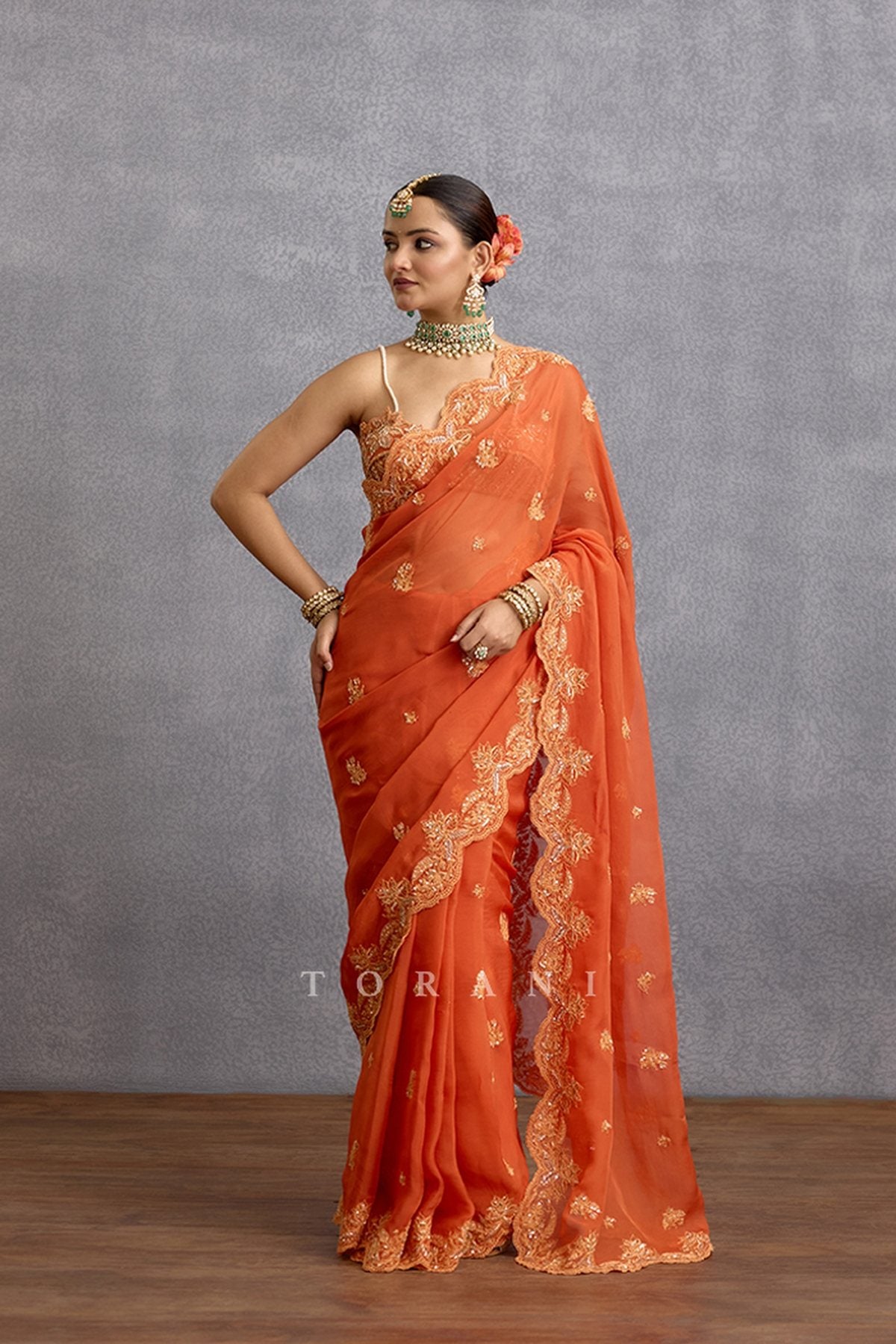 Kesari Brinda Saree