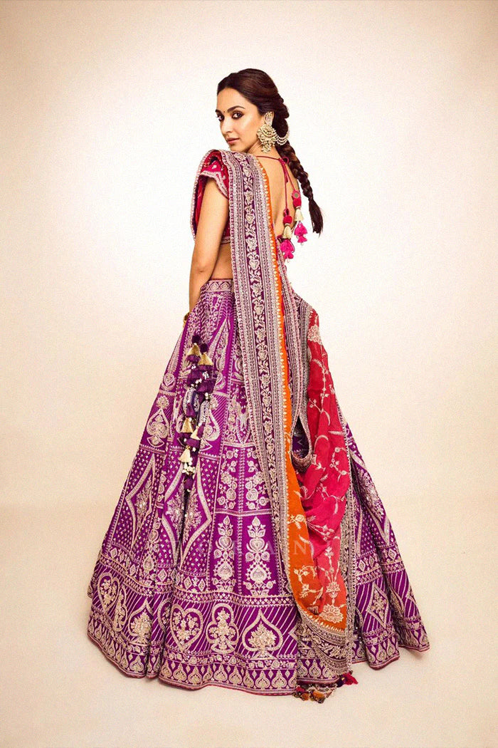 KIARA ADVANI IN OUR Raasleela Shyama Lehenga Choli