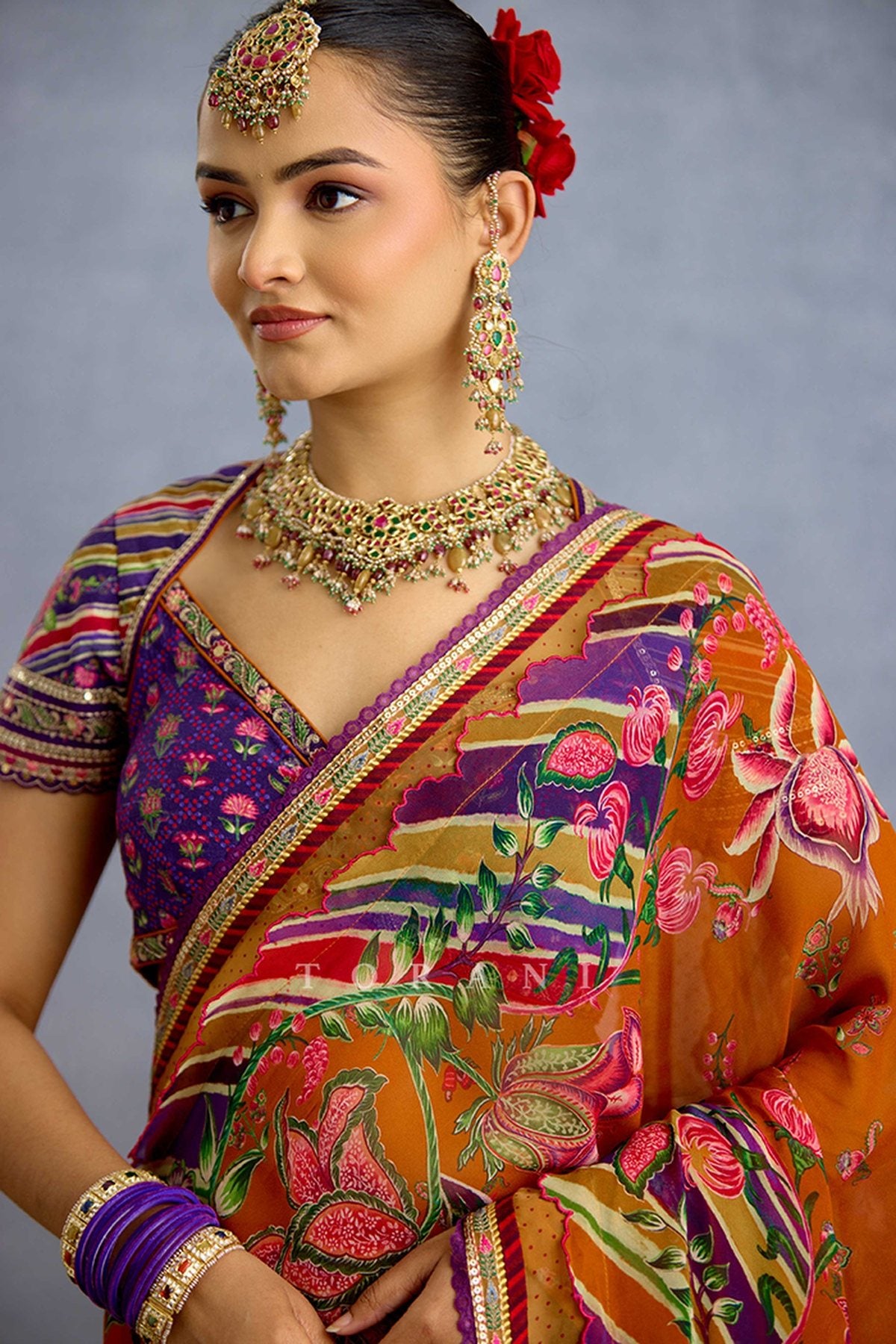 Komudika Sandhya Saree