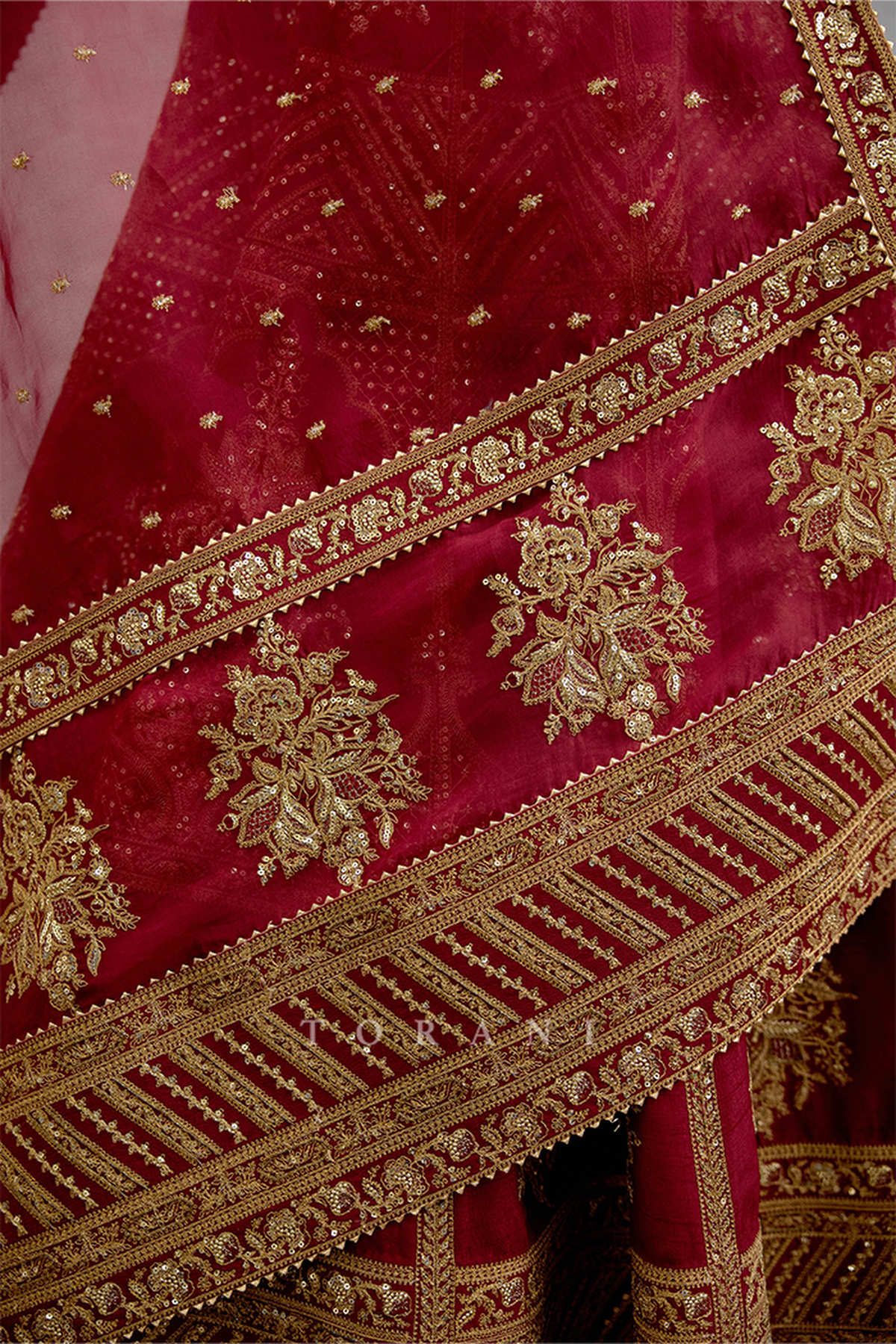 Kumkumi Areej Lehenga Set