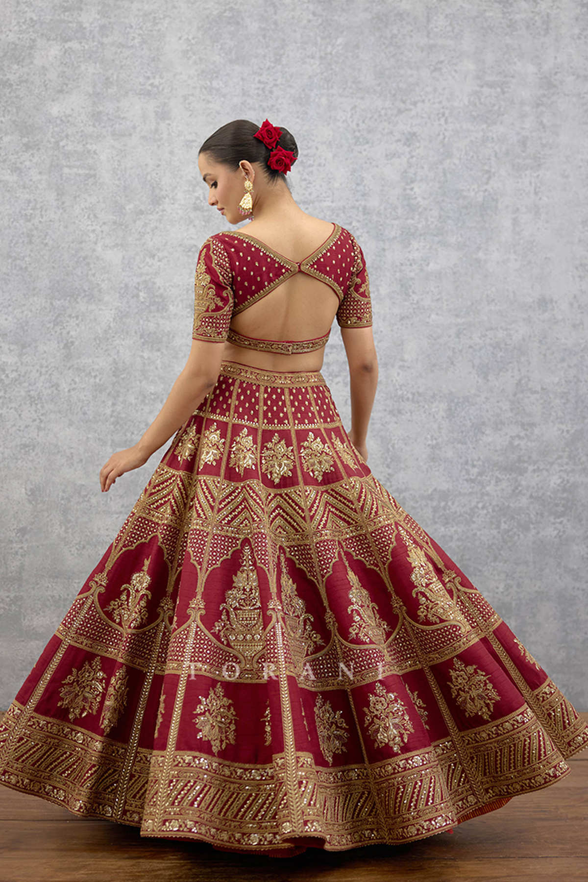 Kumkumi Areej Lehenga Set