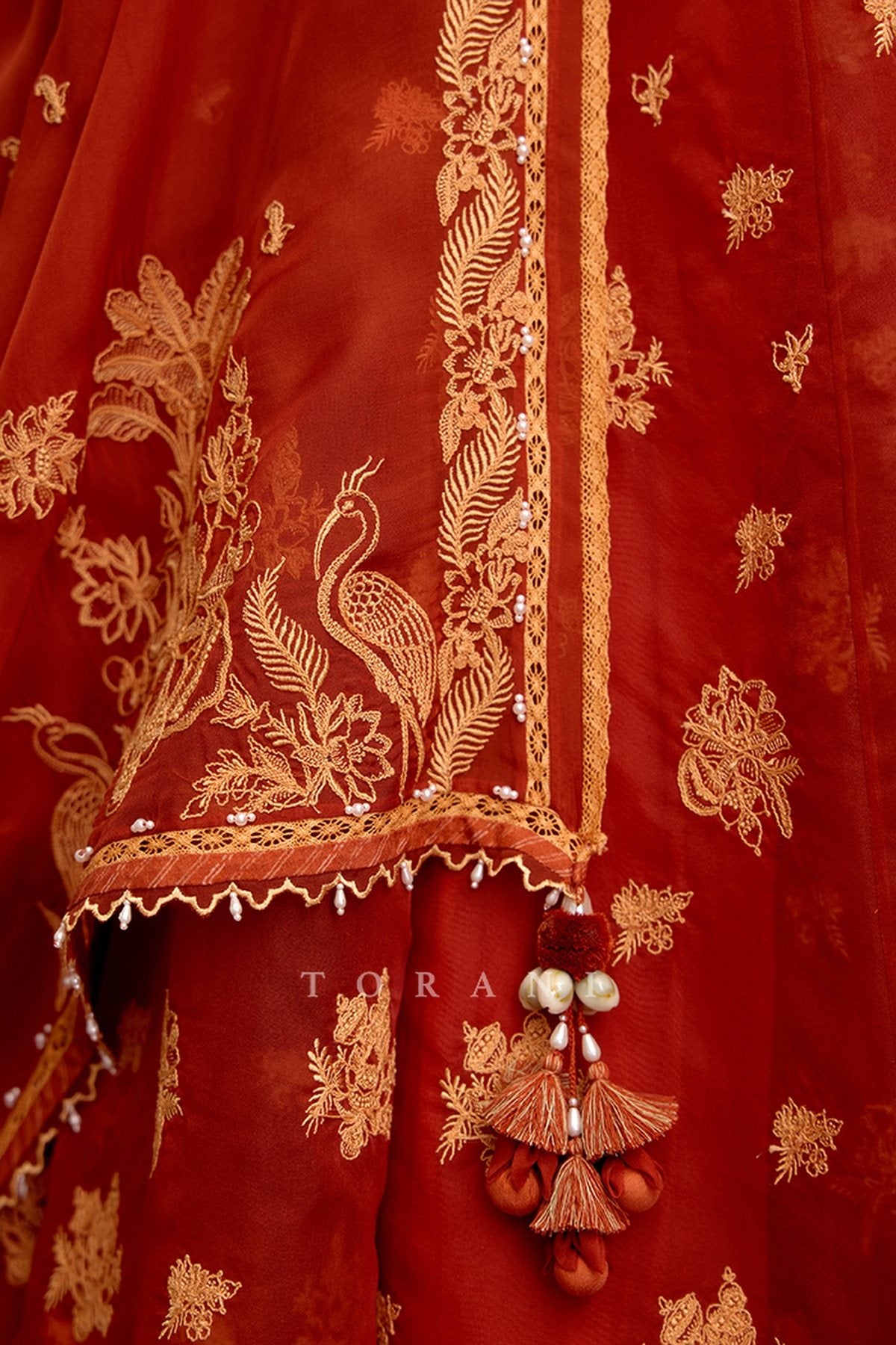 Kunkumi Avani Lehenga Set