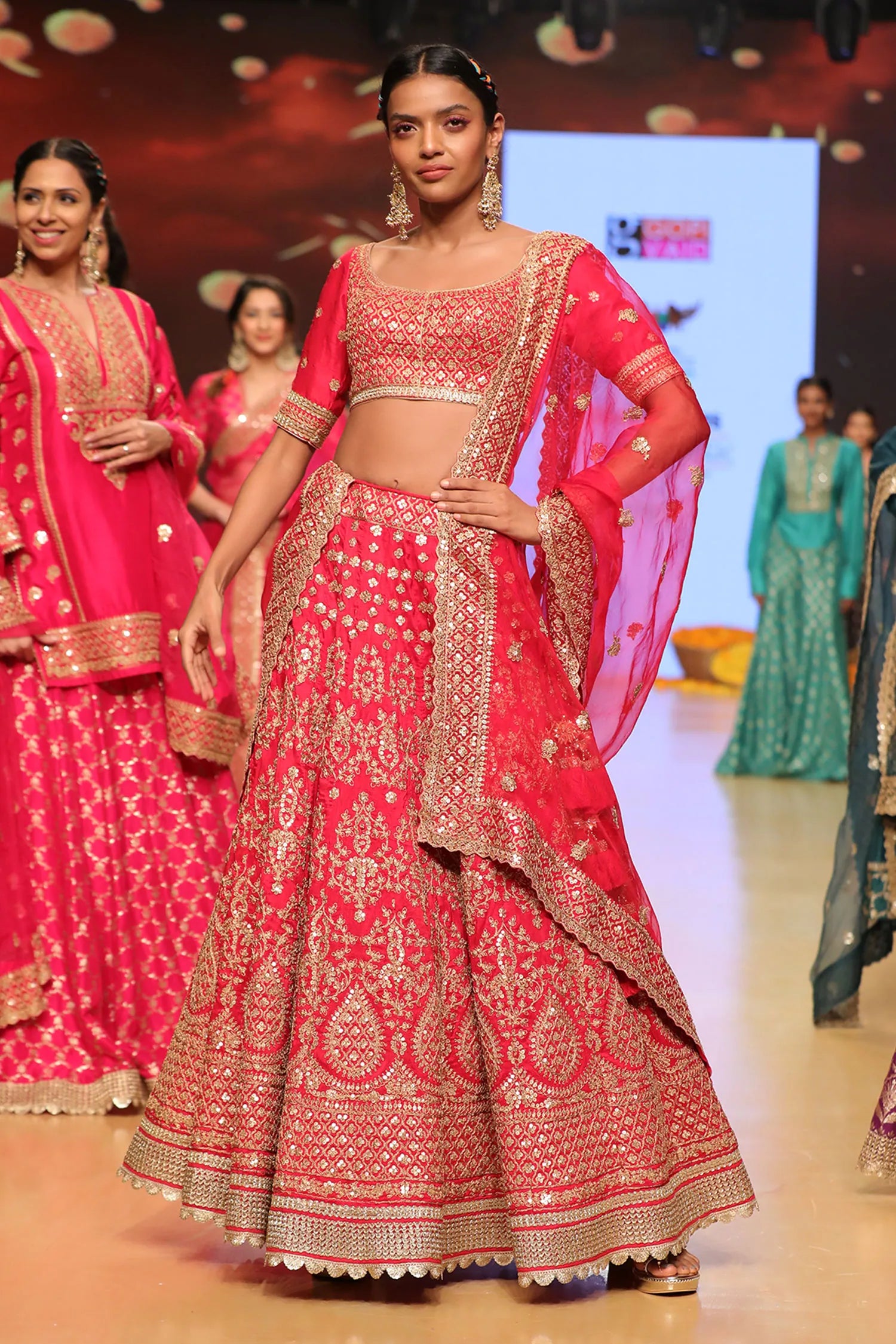 Marigold Shalini Lehenga Set