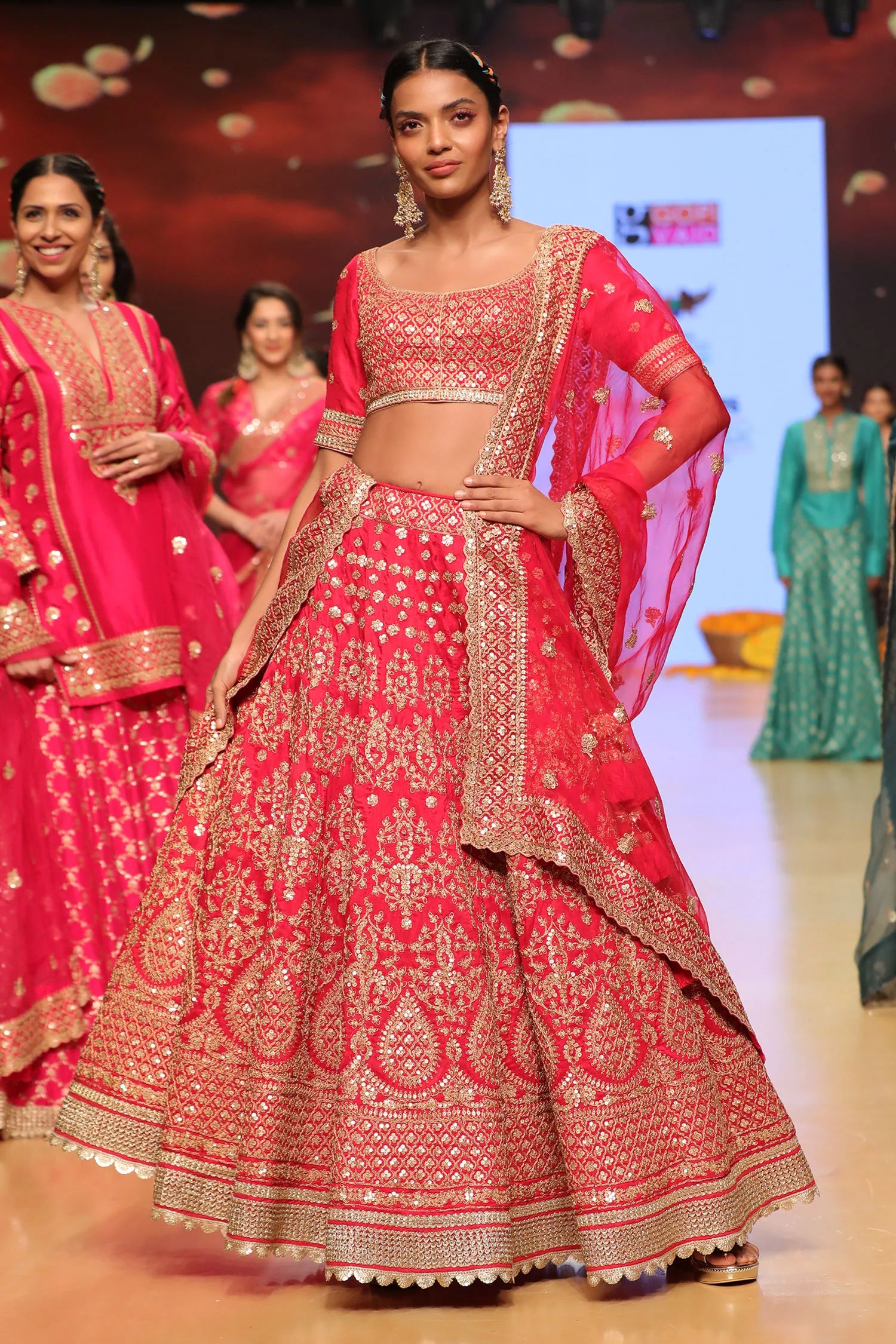 Marigold Shalini Lehenga Set