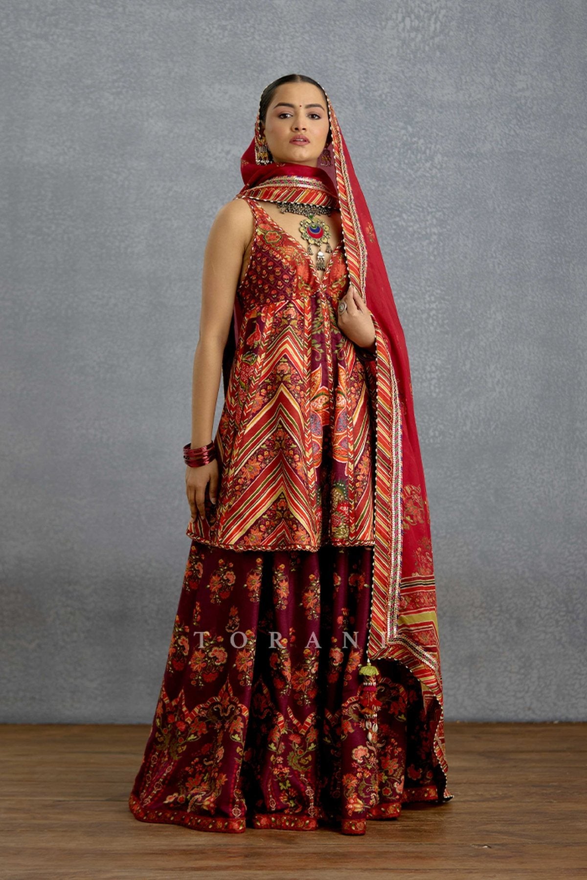 Laalima Charu Sharara Set