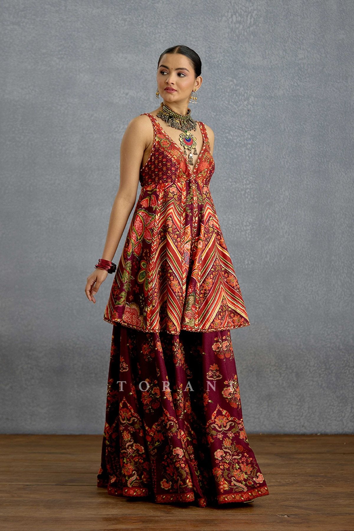 Laalima Charu Sharara Set
