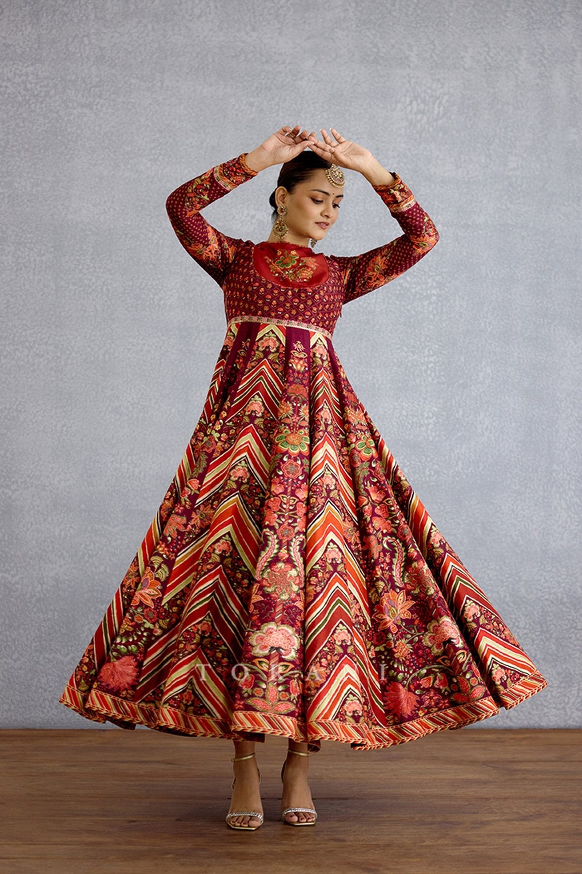 Laalima Naynaa Anarkali Set