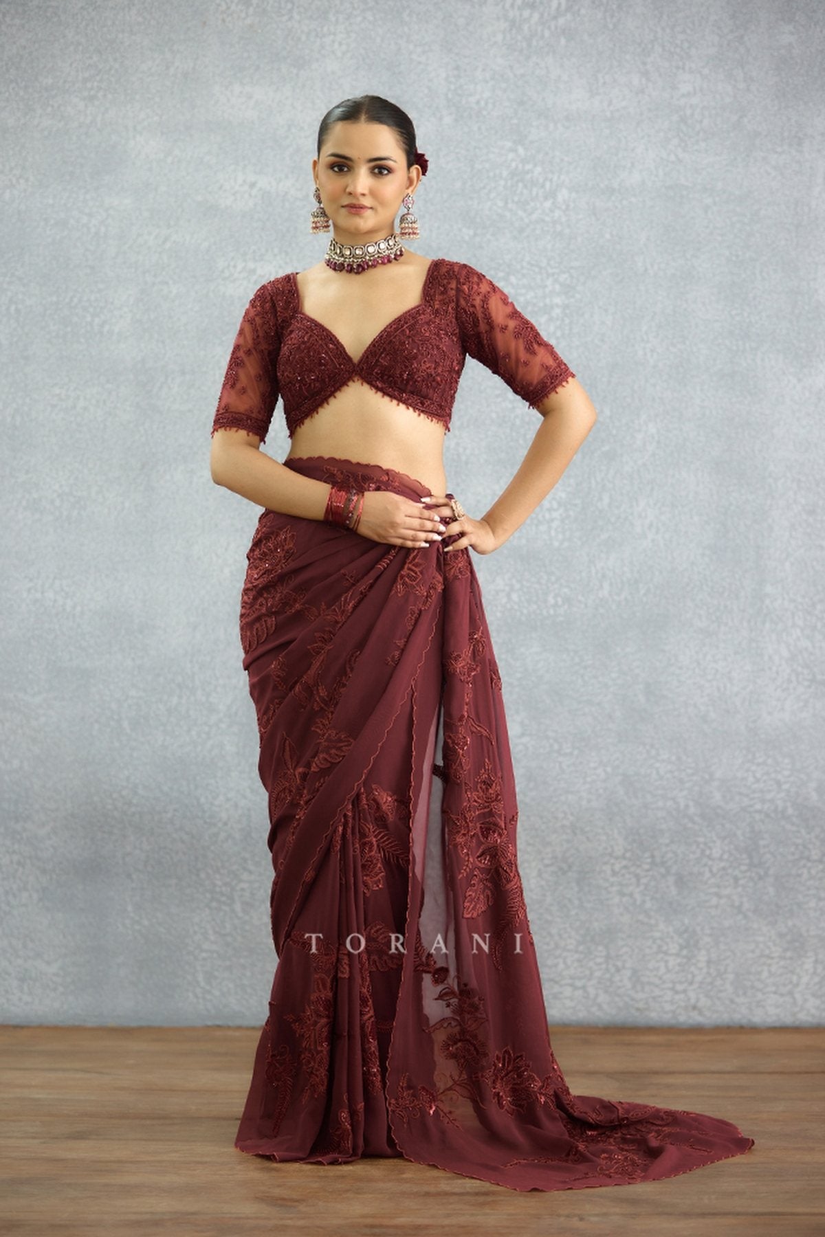 Laalima Pankhuri Blouse
