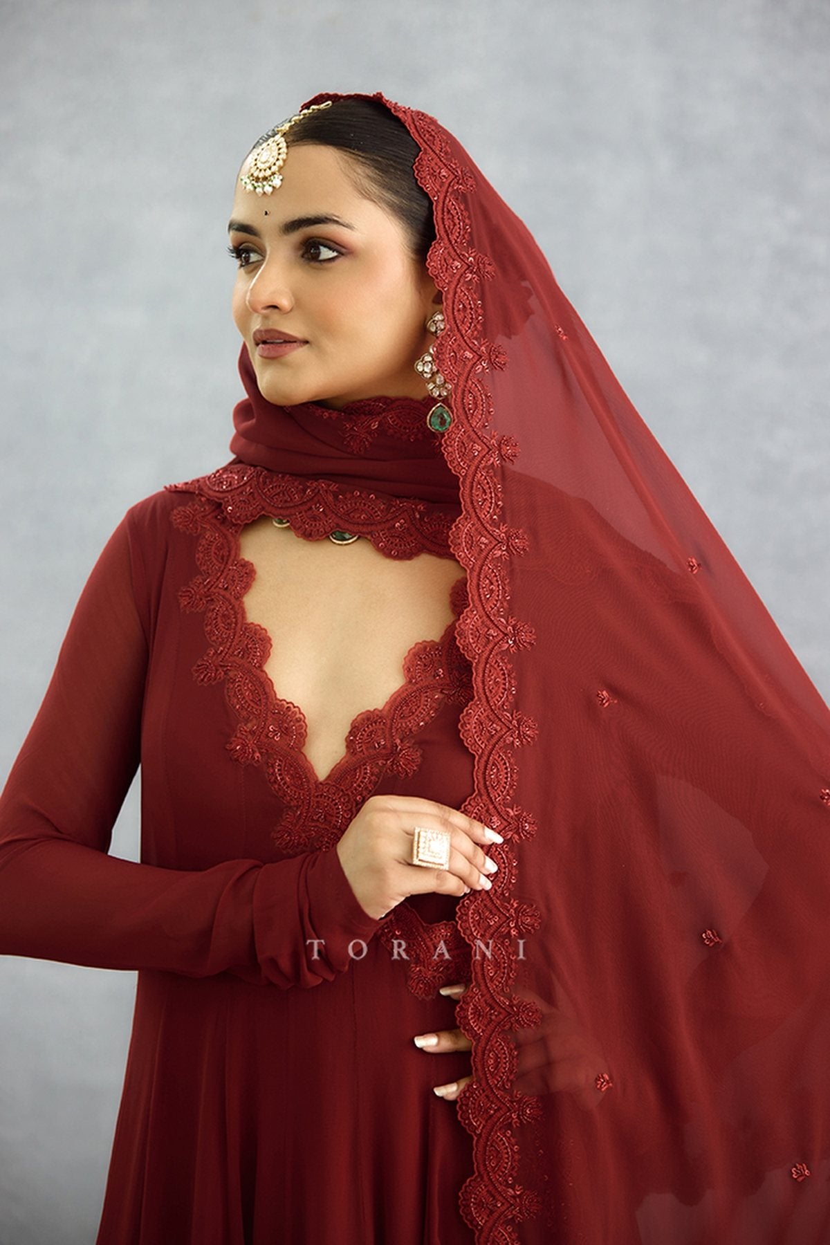 Laalima Prisha Anarkali Set