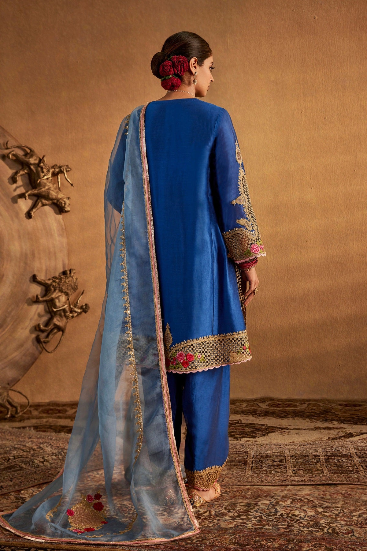 Lapis Blue Kurta Set