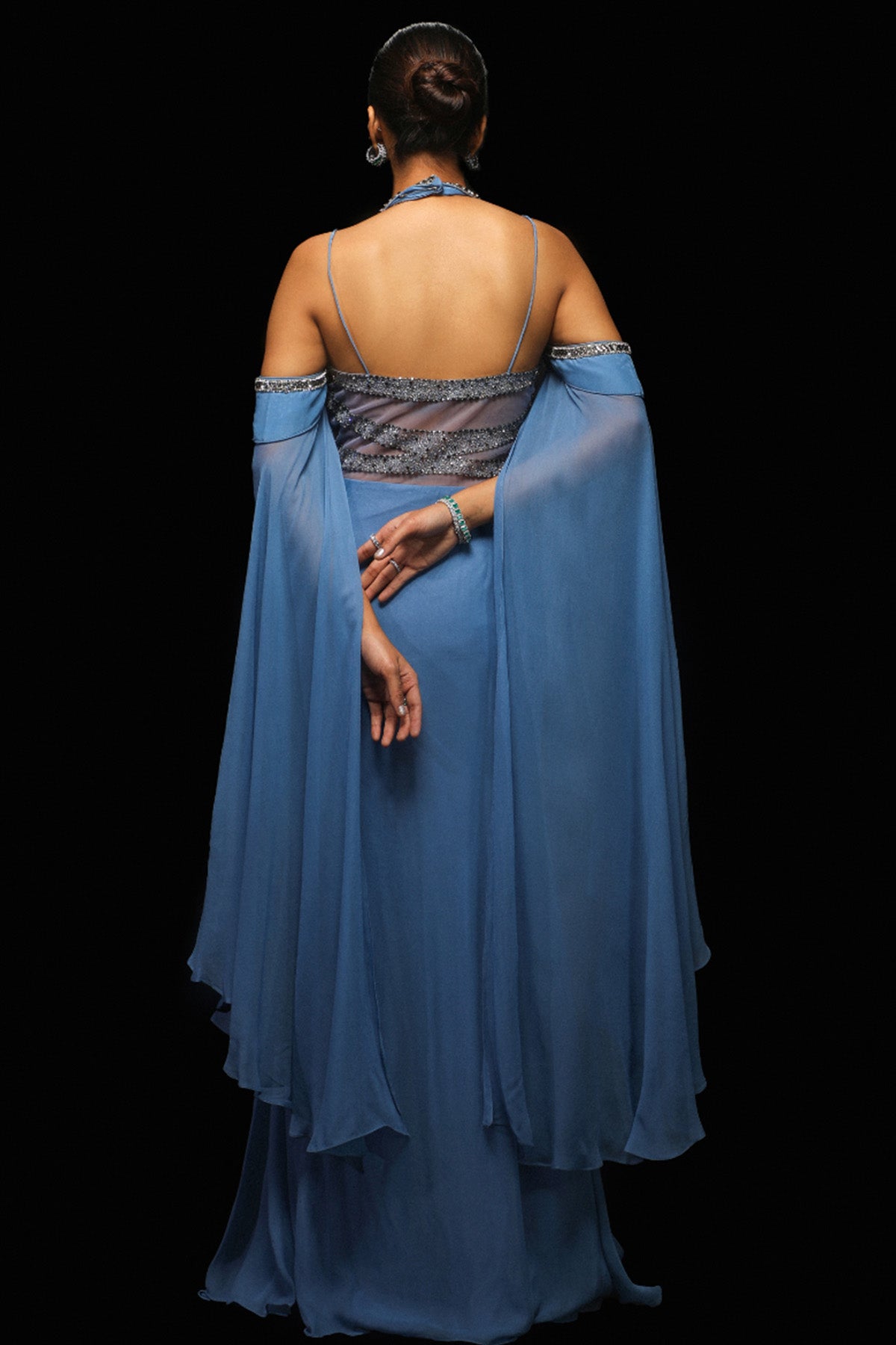Luminara Drape Gown