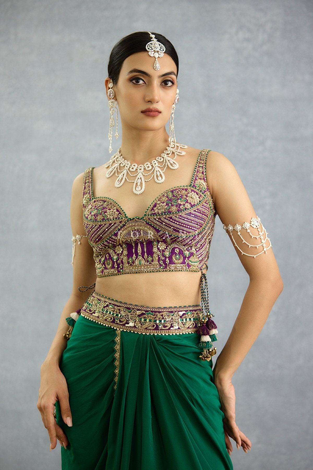 Maahe Fazeena Jacket Set